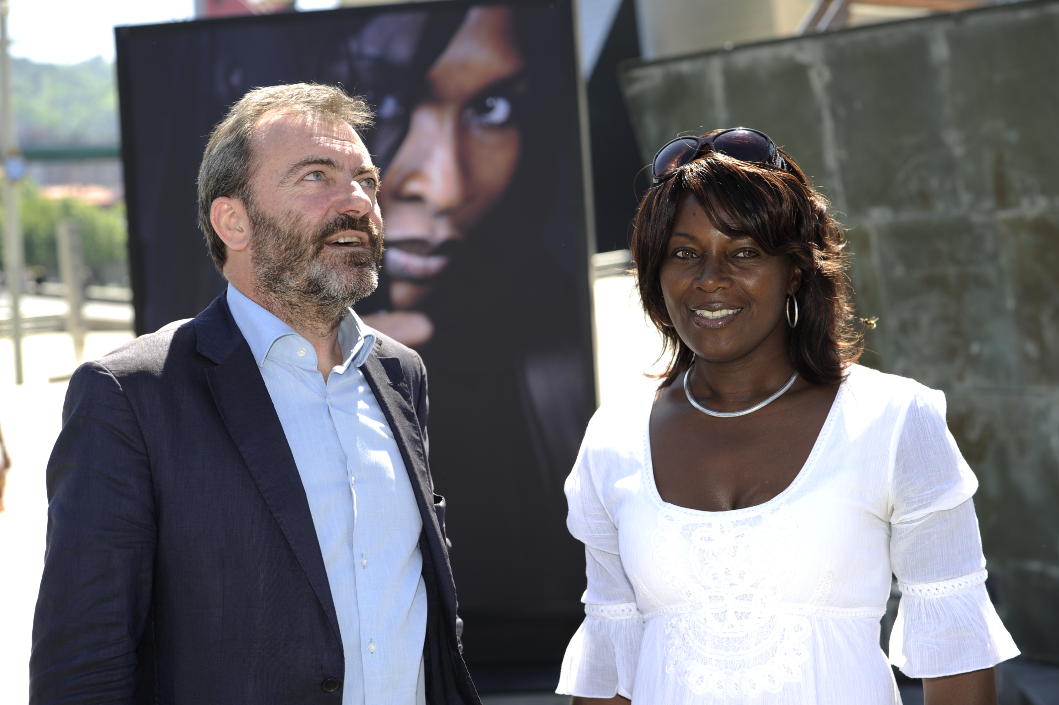 20. Ricardo Martínez Vázquez, Dtor. General de Casa África y Angèle Etoundi Essamba