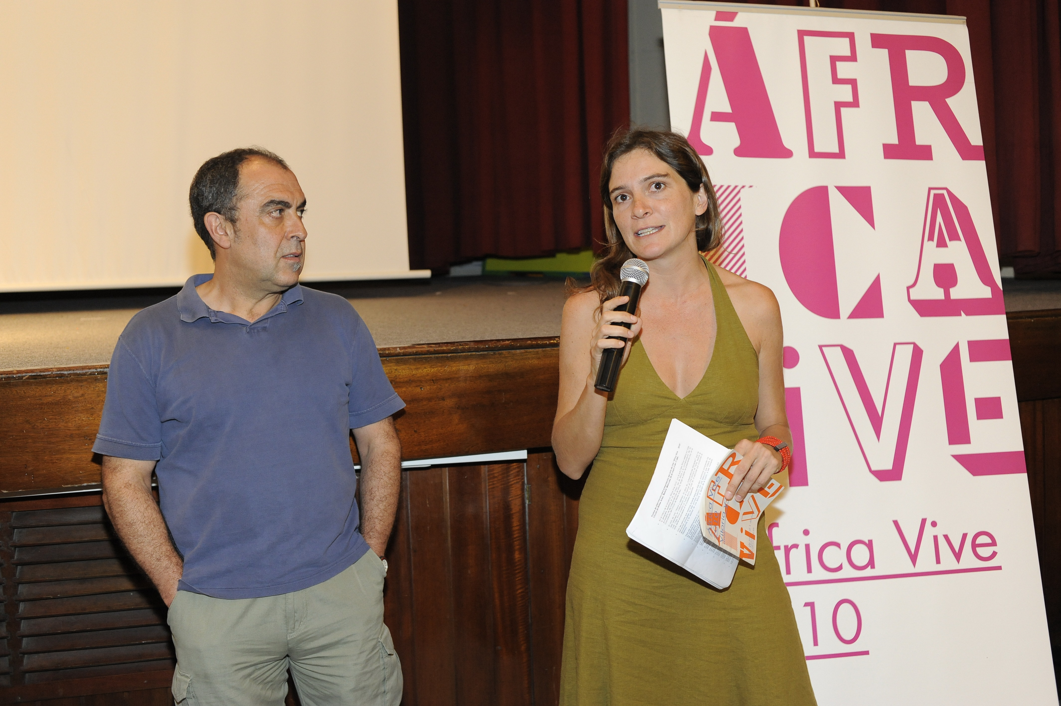 1. Presentación 'Cine Nómada'. Ainhoa Fábrega, Asesora Ejecutiva de Casa África