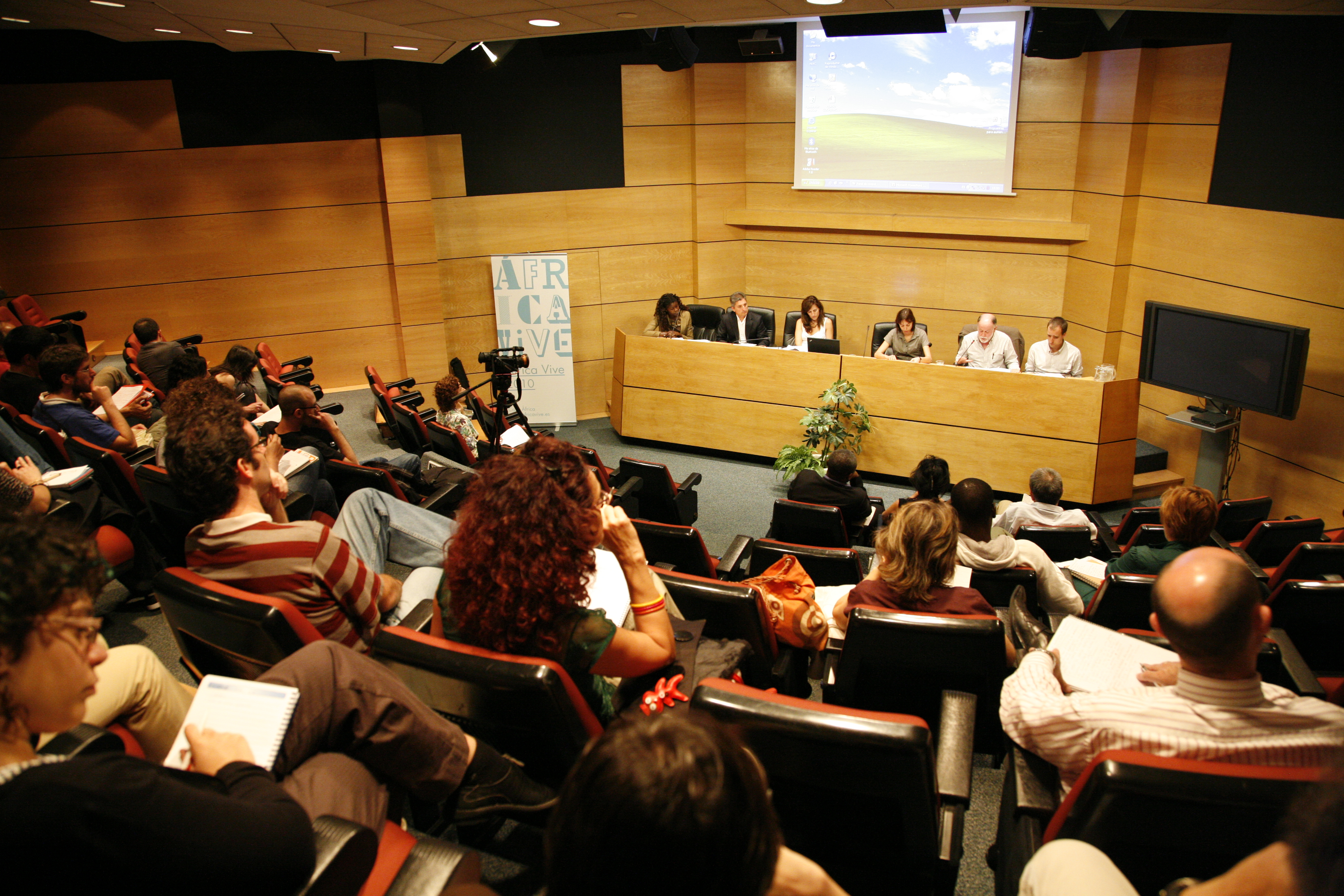 15. Vista del público