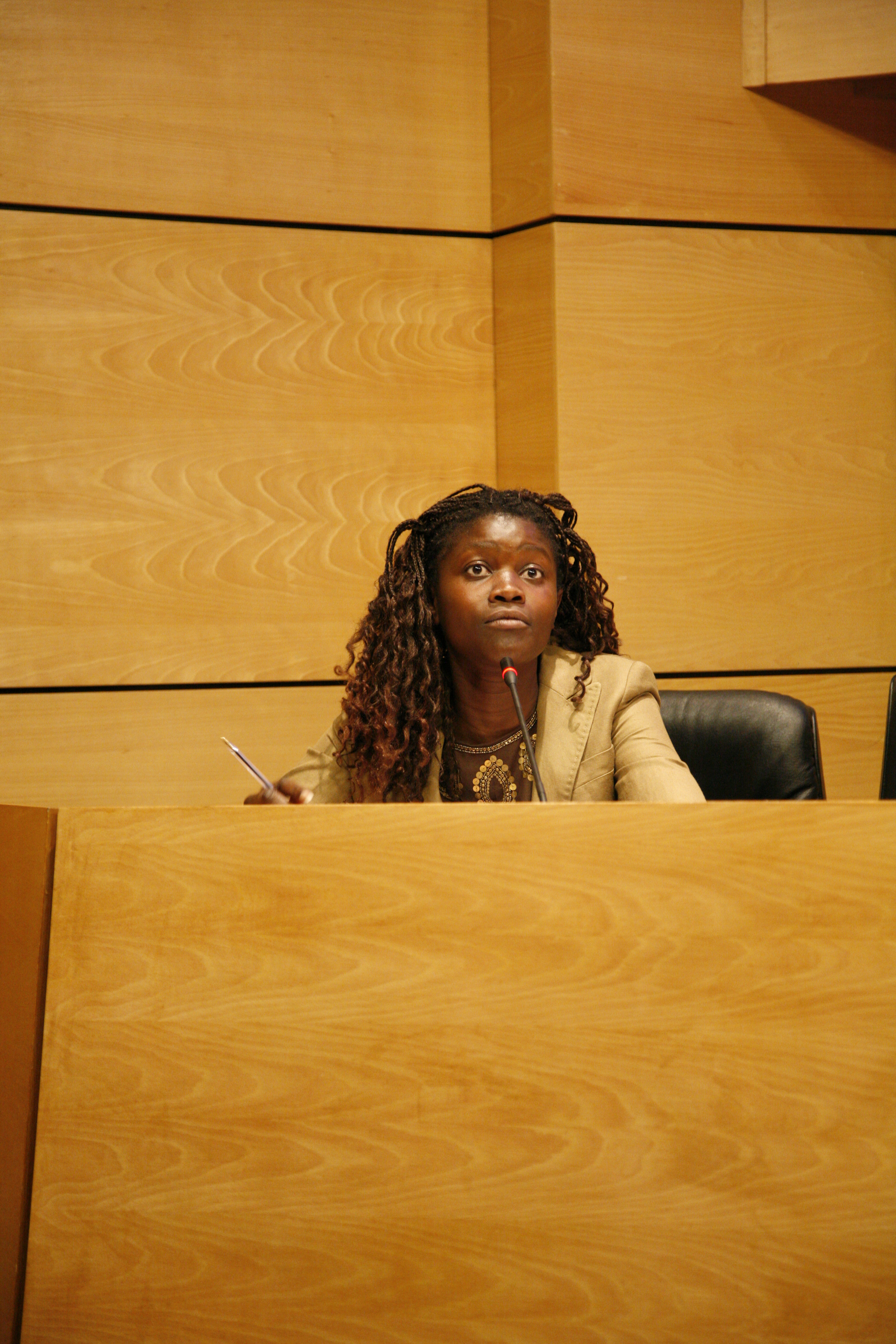 18. Intervención de Dikahoumba Gassama, del Secretariado General de la “Red de Mujeres por un Mundo Mejor”