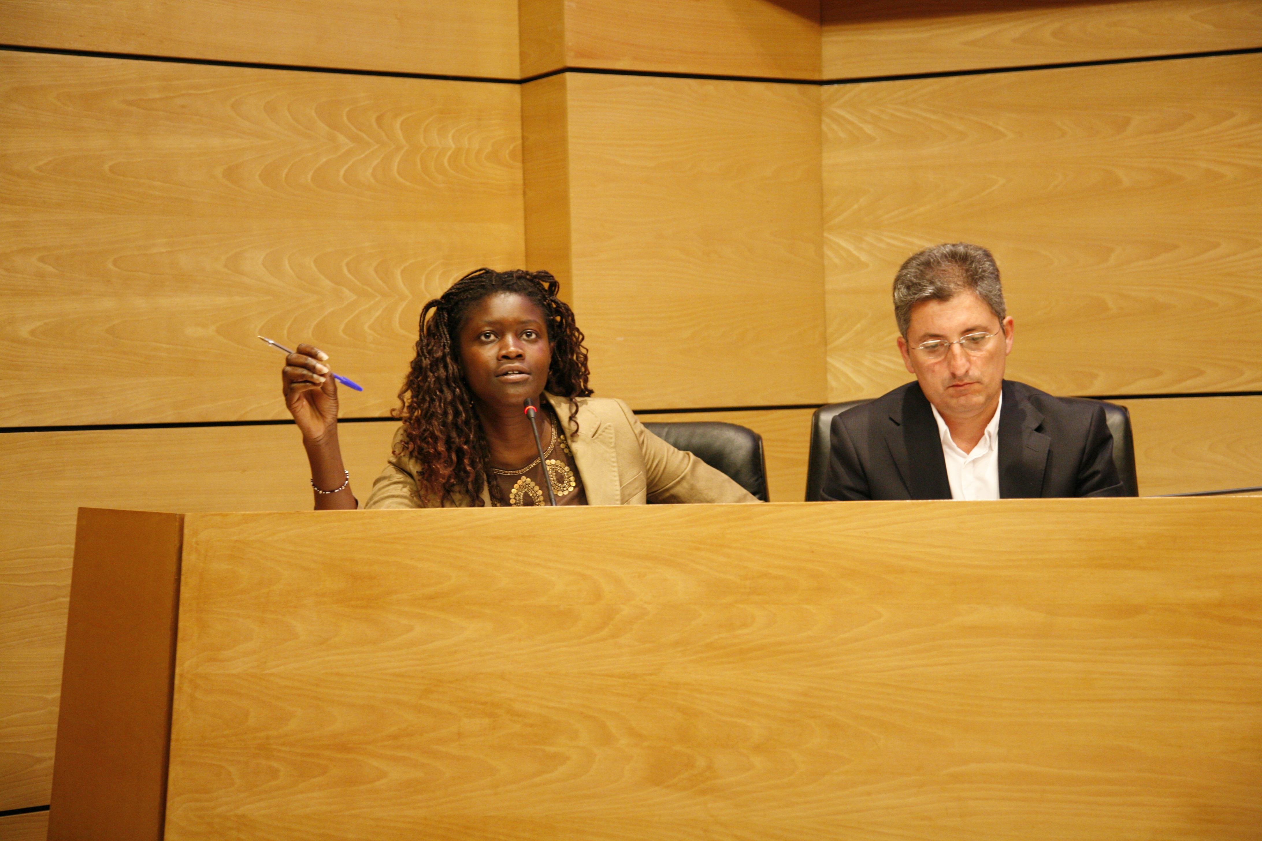 20. Intervención de Dikahoumba Gassama, del Secretariado General de la “Red de Mujeres por un Mundo Mejor”