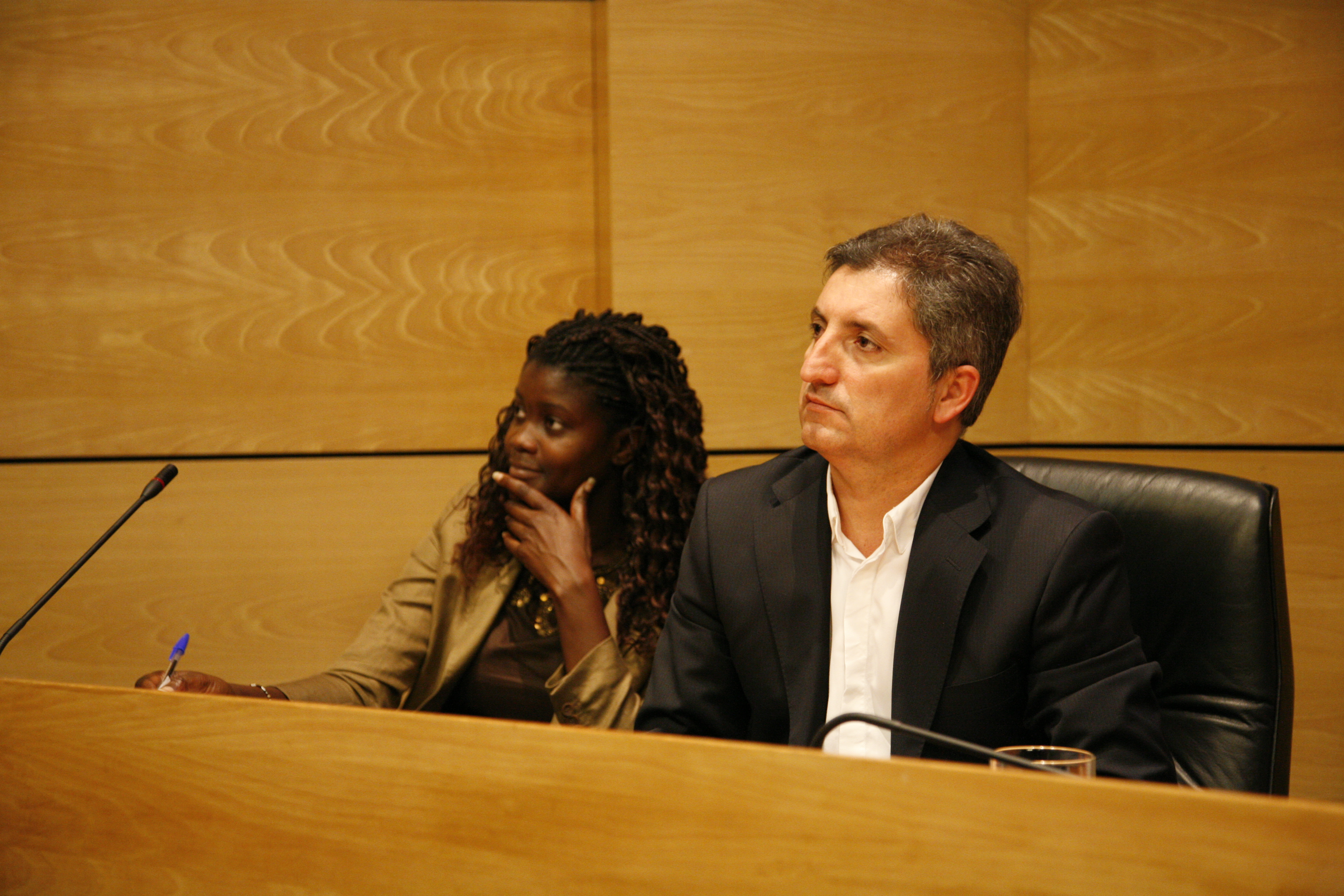 28. Dikahoumba Gassama y  Jorge Pérez Artiles