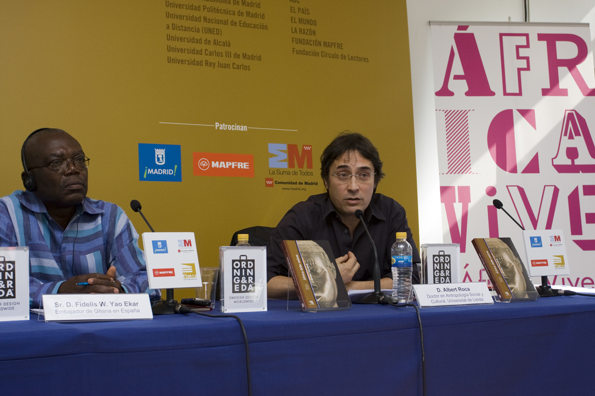 3. Intervención de Albert Roca, director de la colección 'Biblioteca de Estudios Africanos' de Edicions Bellaterra