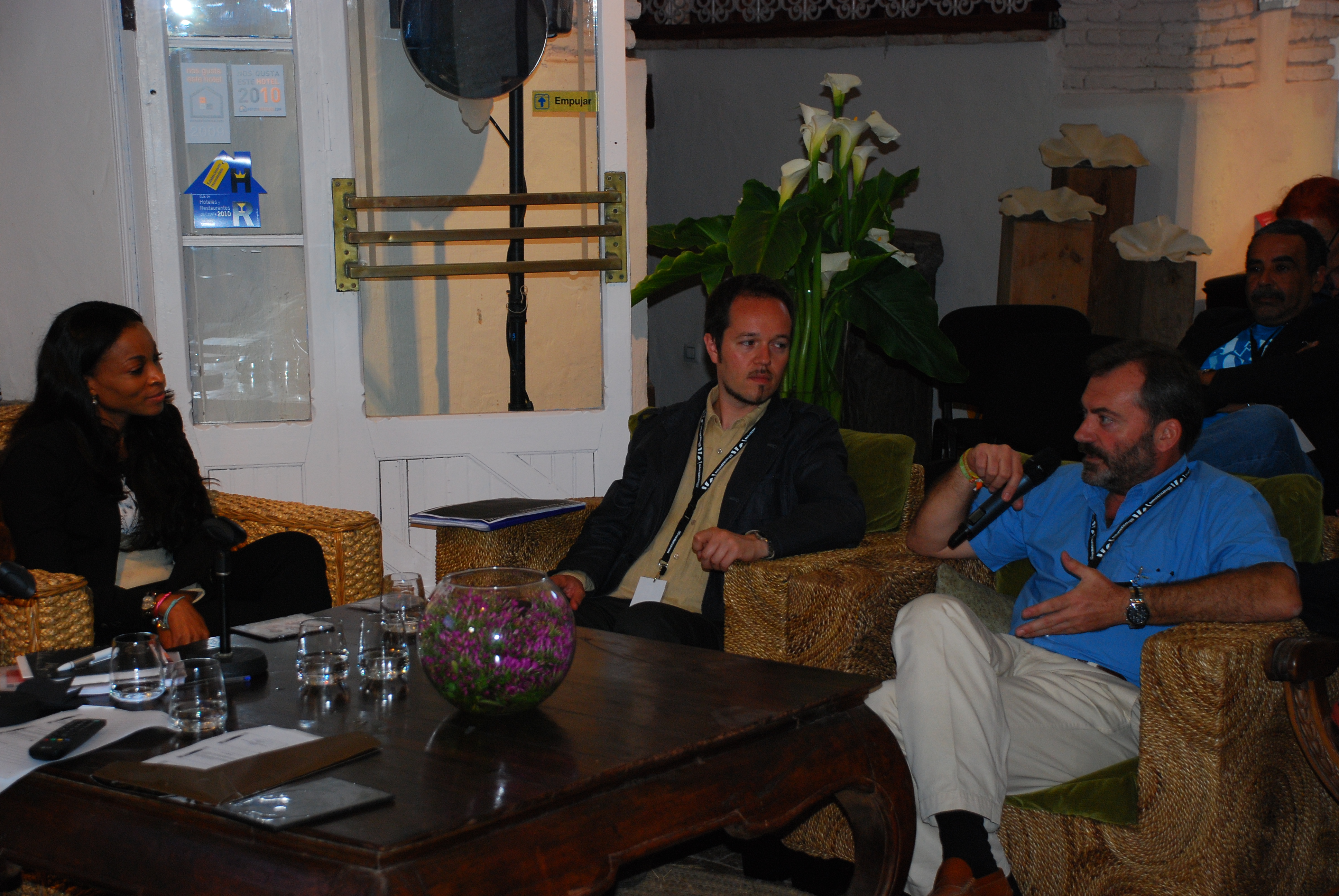 1. Presentación del programa de cine de Casa África por Ricardo Martínez Vázquez, Director General de Casa África