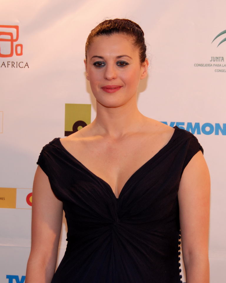 2. Fahra Hamed. Actriz y maestra de ceremonias de la presentación del FCAT 2010
