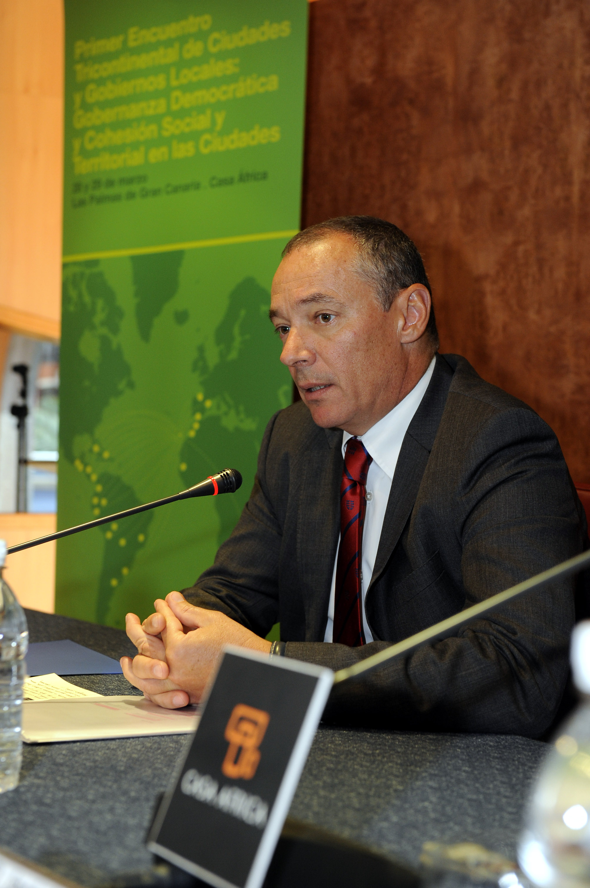 5. Rueda de prensa. Luis Padilla, secretario general de Casa África