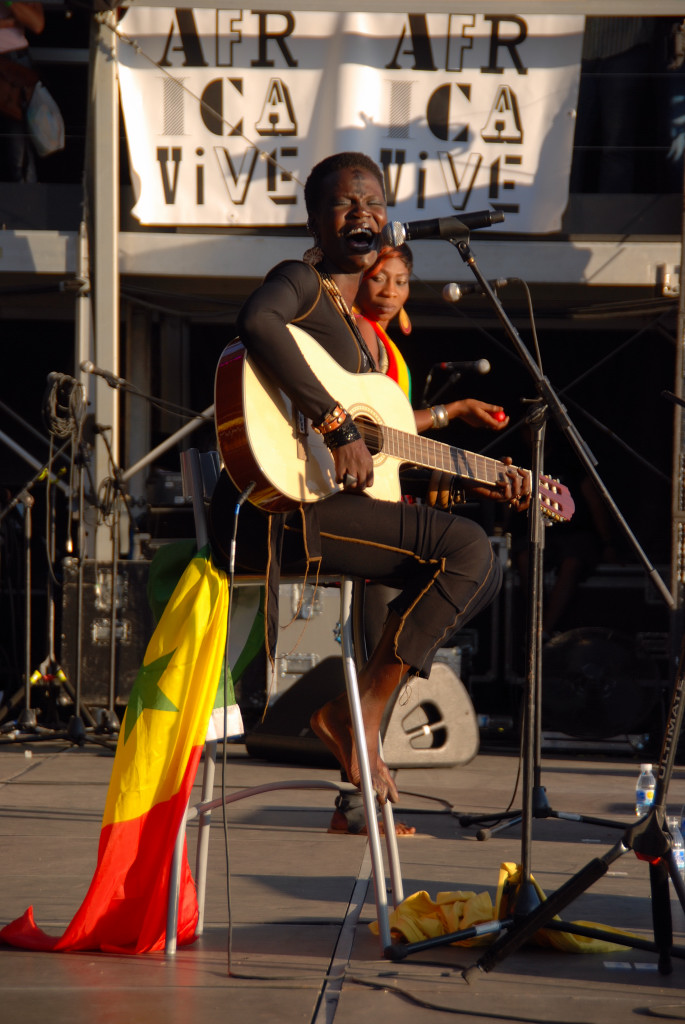 37. Njaaya en el Concierto África Vive