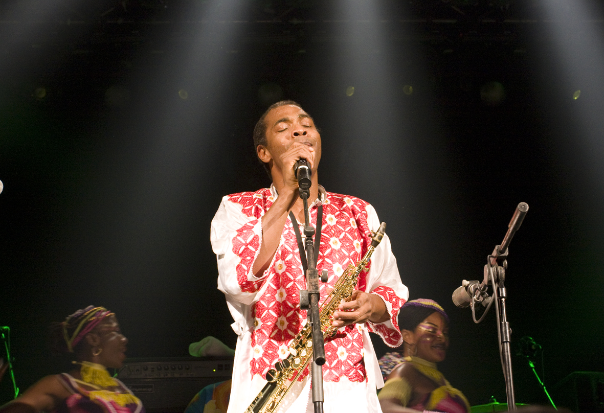 5. Femi Kuti en concierto