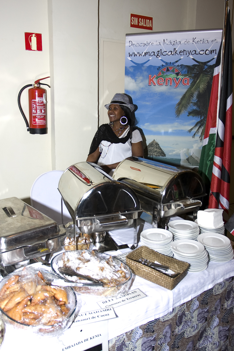 3. Muestra gastronómica de unos de los países africanos representados