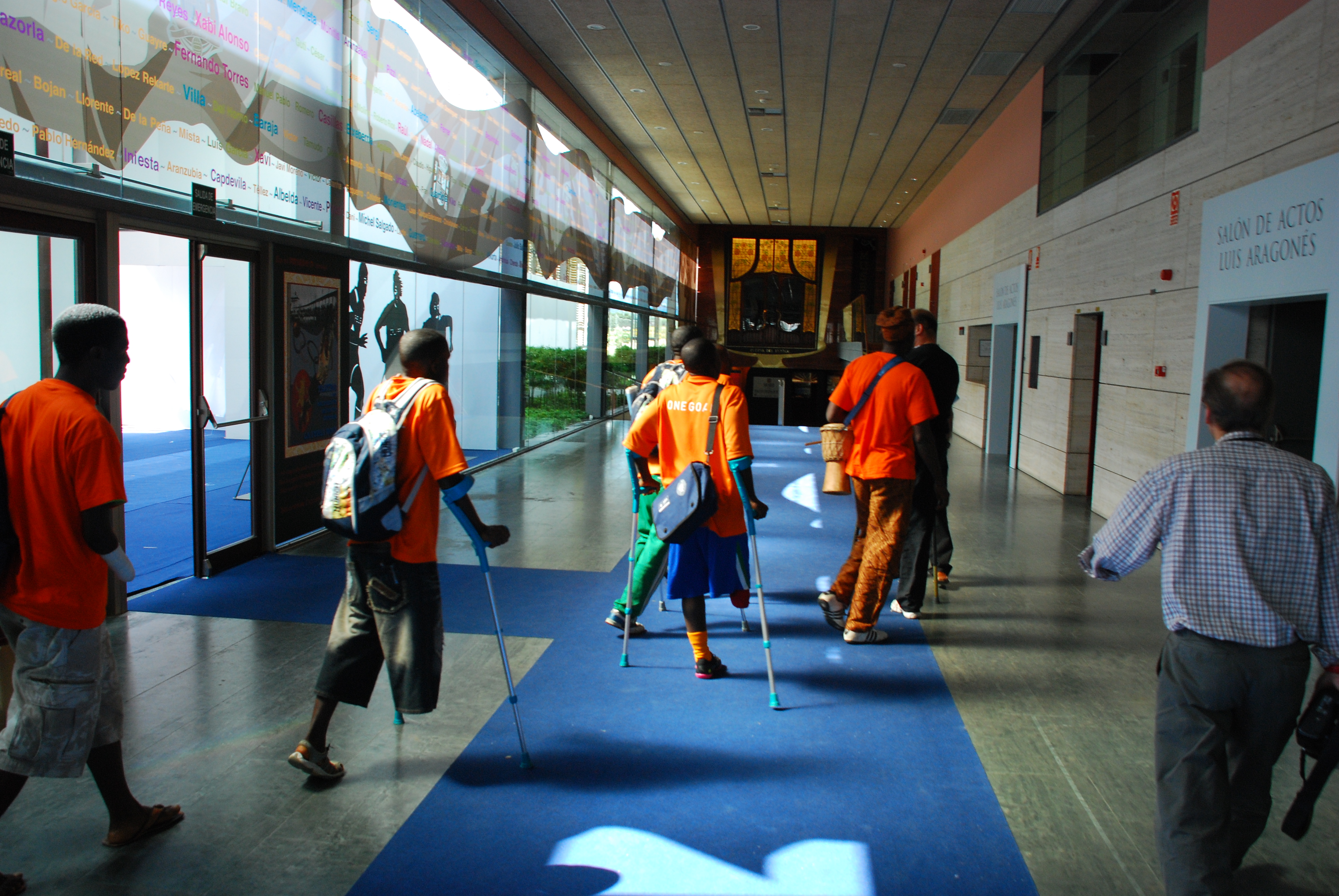 21. Visita de One Goal  a las instalaciones de la Real Federación Española de Fútbol
