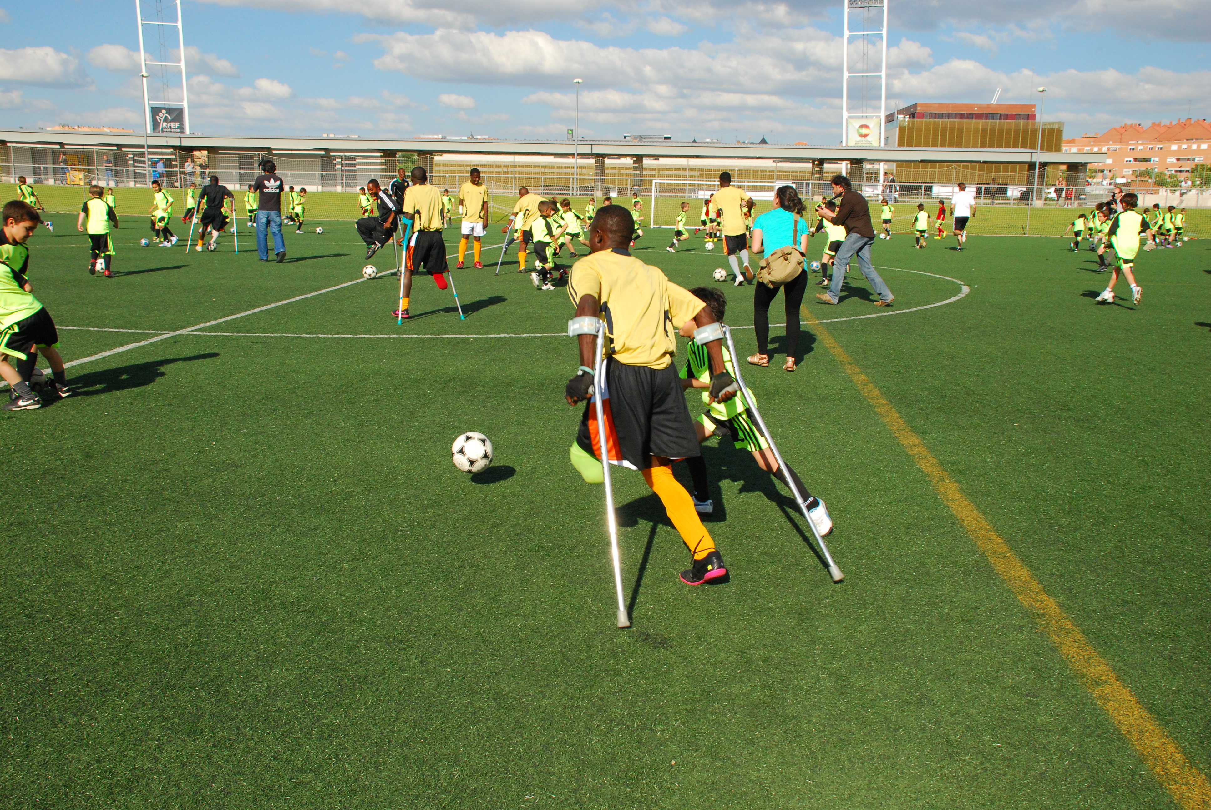 33. Visita de One Goal  a las instalaciones de la Real Federación Española de Fútbol