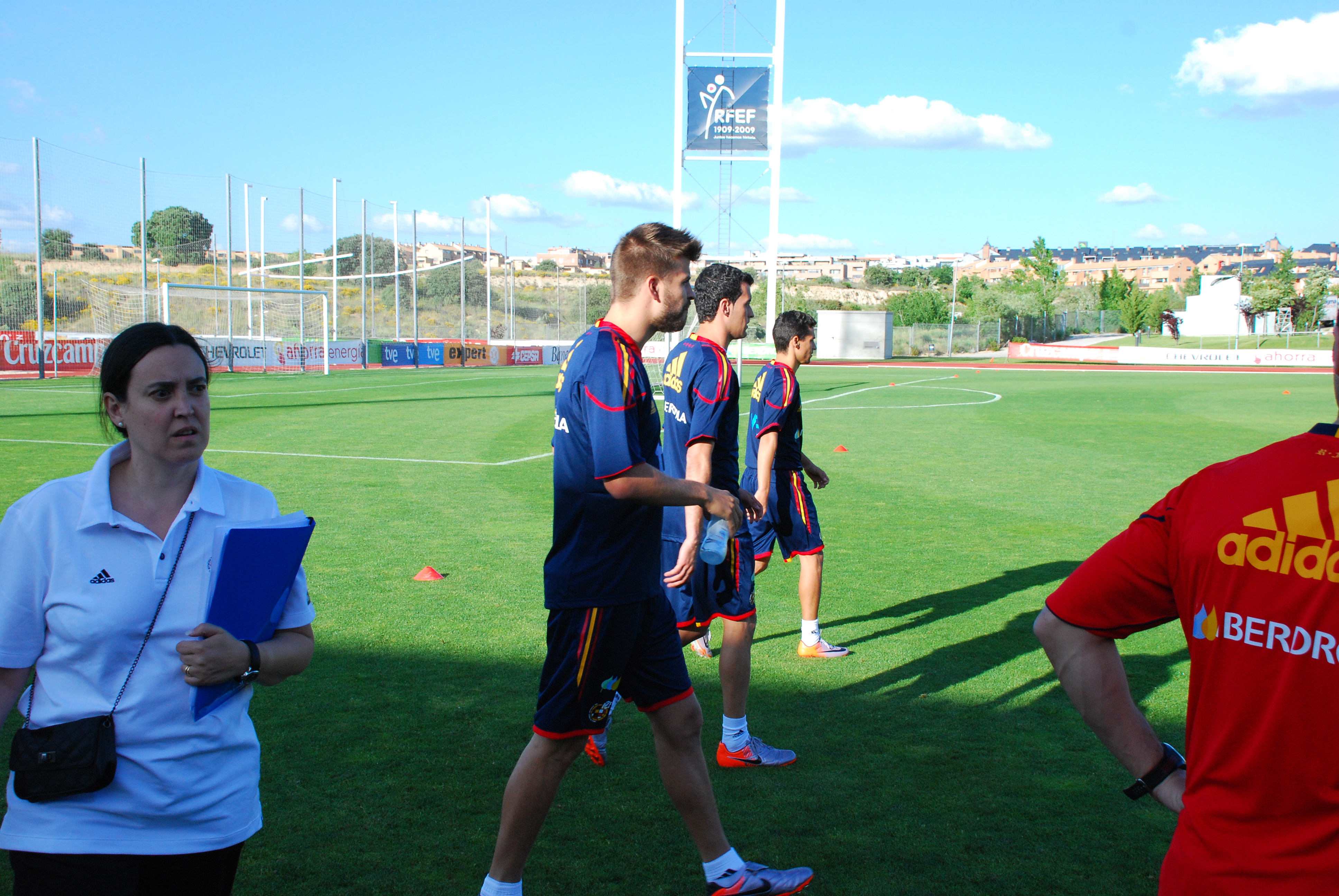 37. Visita de One Goal  a las instalaciones de la Real Federación Española de Fútbol con la Selección