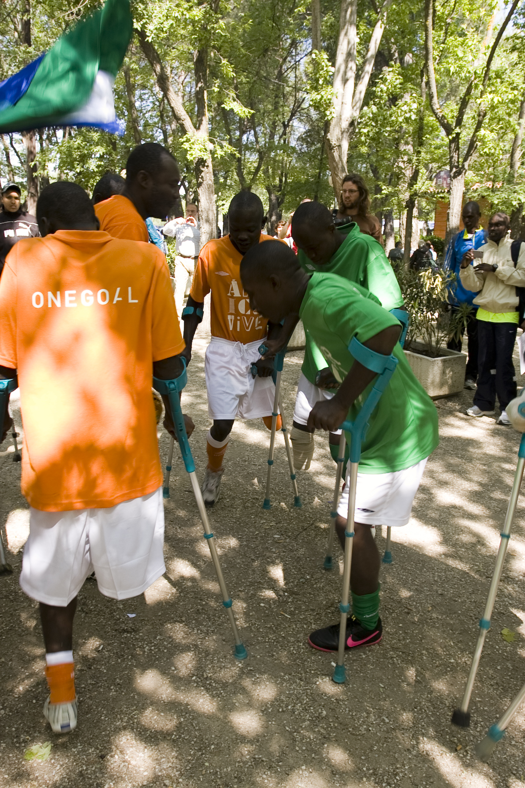 50. Partido de One Goal con periodistas en la Casa de Campo