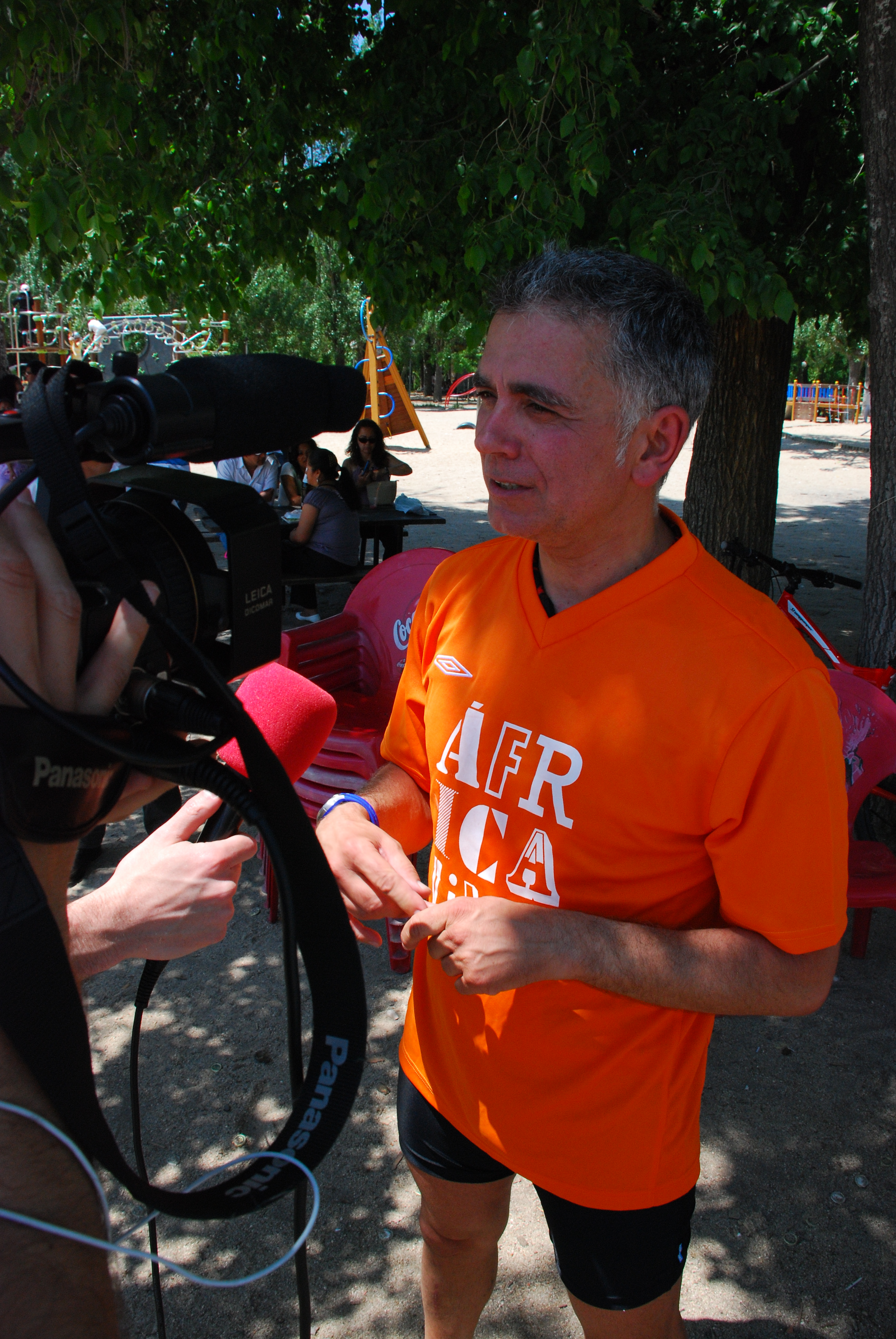 52. Partido de One Goal con periodistas en la Casa de Campo