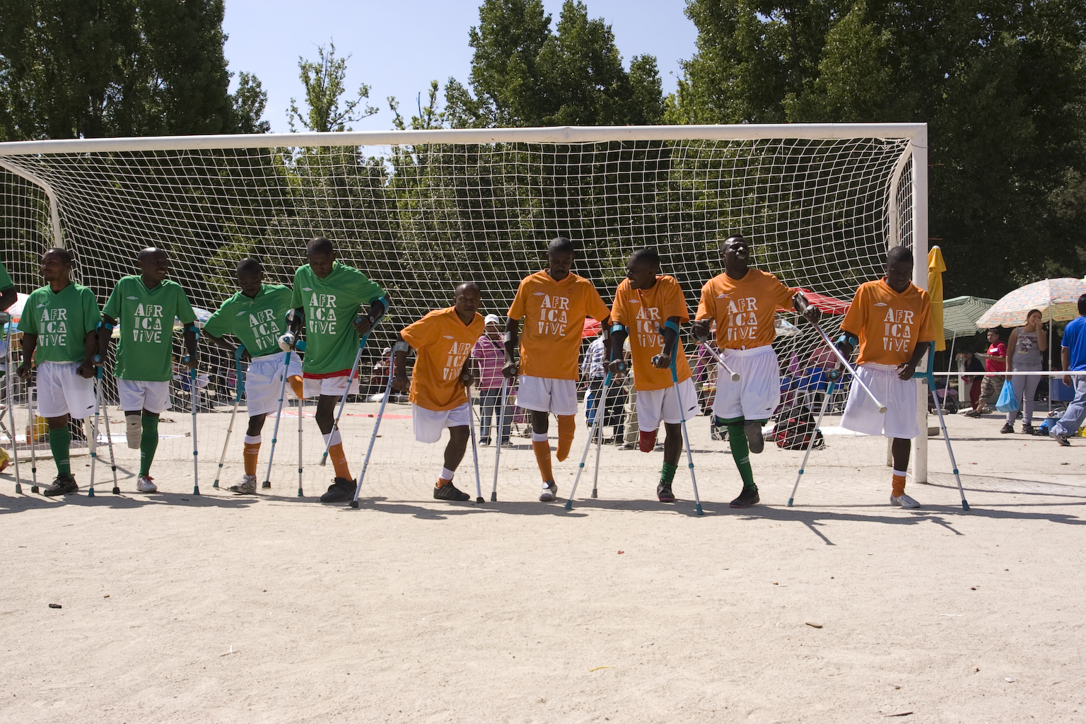 53. Partido de One Goal con periodistas en la Casa de Campo