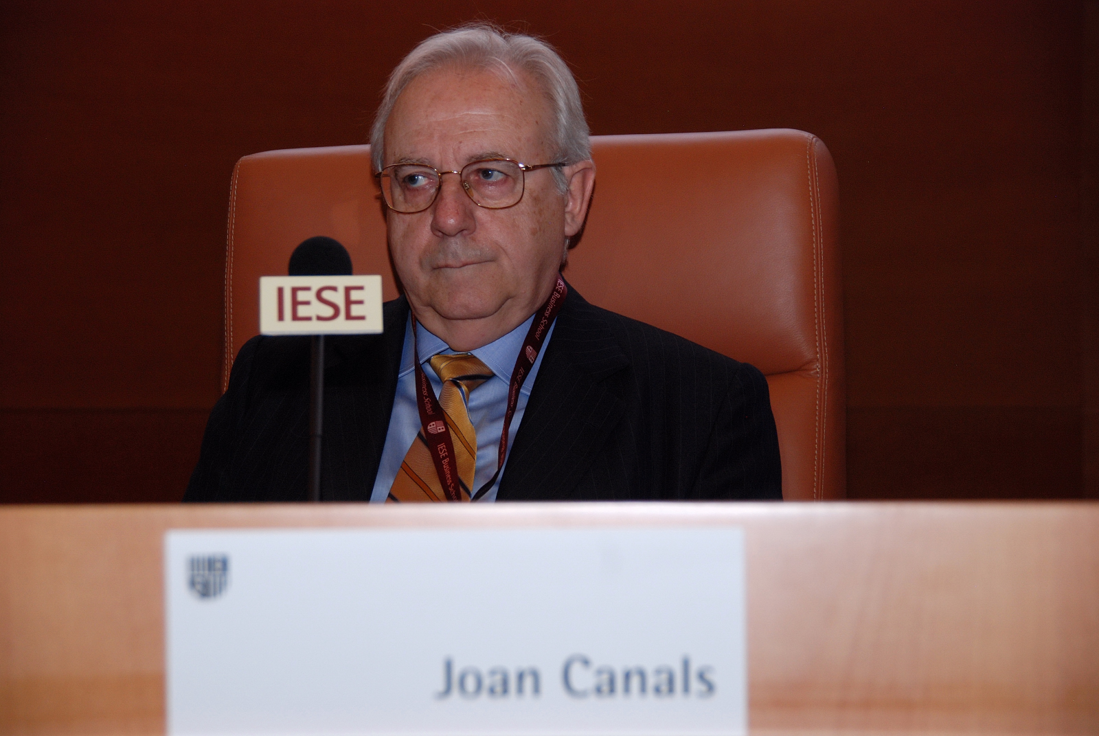 5. Luis Canals, Presidente de la Comisión Internacional de la Cámara de Comercio de Barcelona