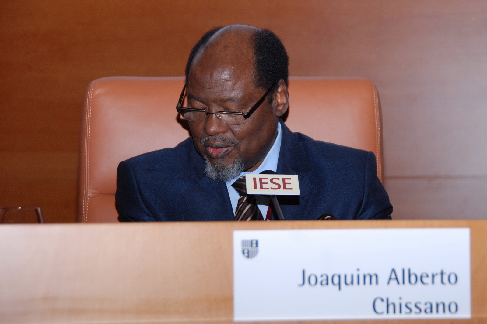 9. Joaquim Alberto Chissano, Segundo presidente de Mozambique. Actualmente preside la Fundación Joaquim Chissano y el Africa Forum