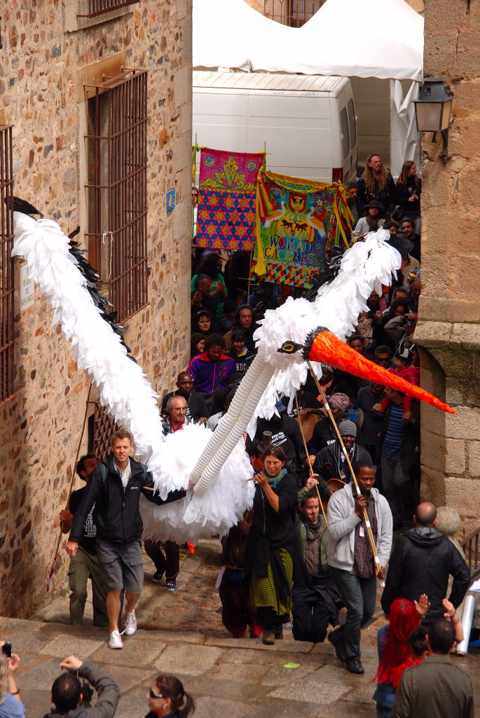 46. Pasacalles en Cáceres, WOMAD 2010