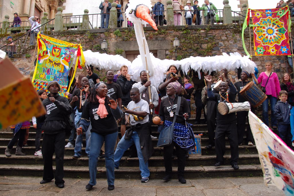 48. Pasacalles en Cáceres, WOMAD 2010