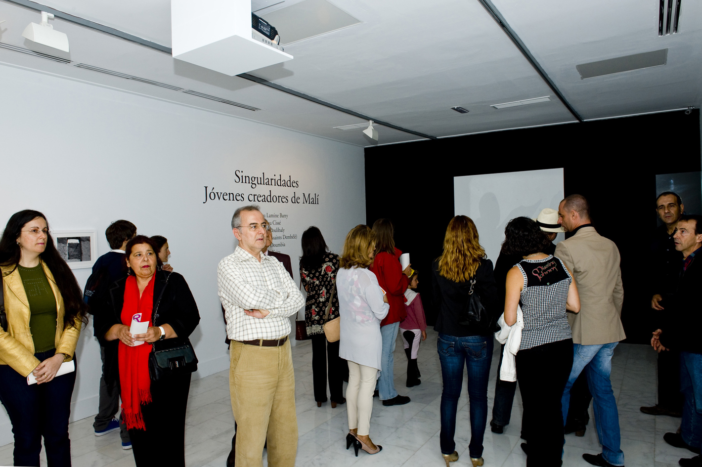 3. Inauguración de la exposición en Casa África