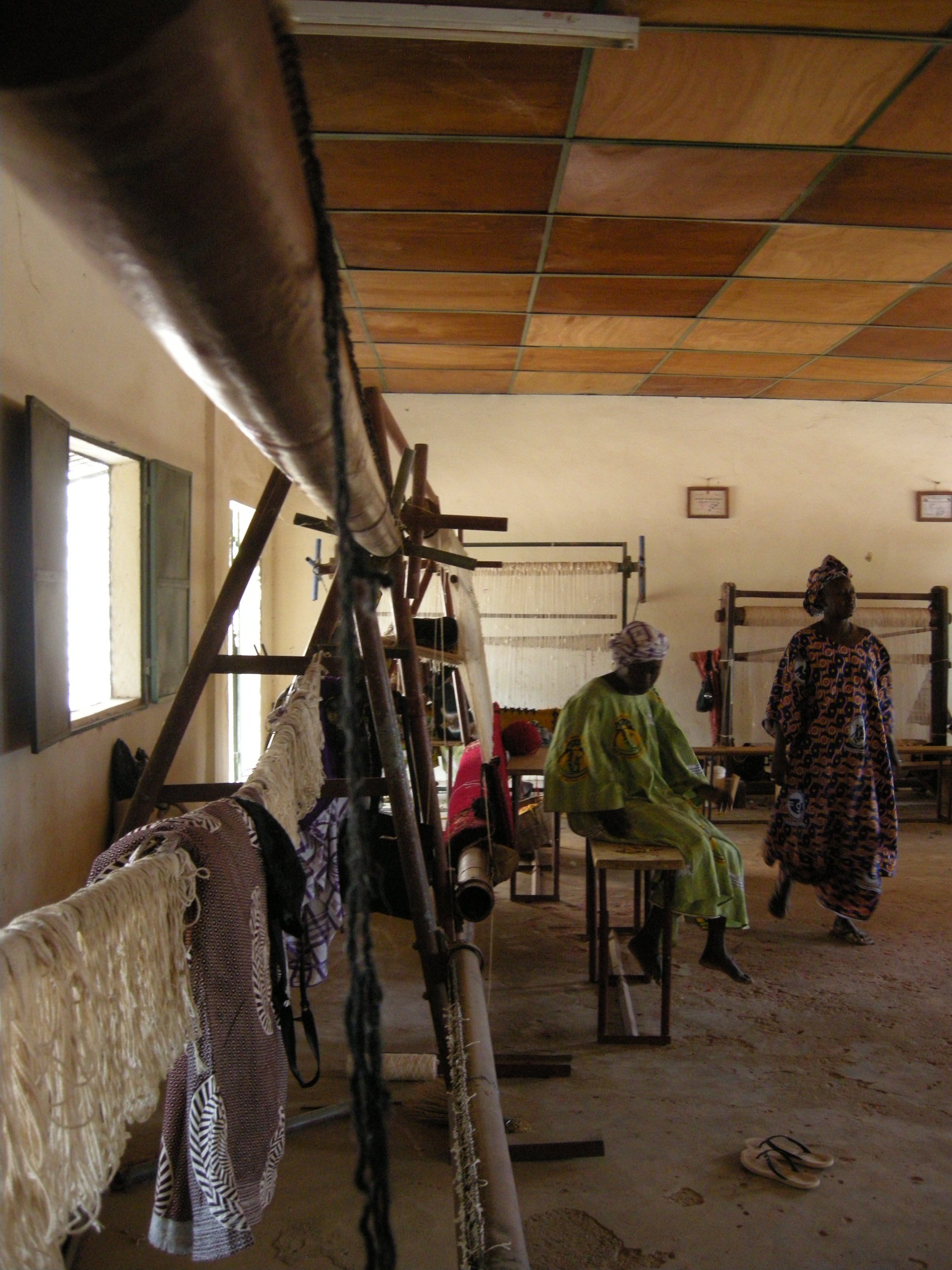 14. Reunión de trabajo en el Conservatoire des Arts et Métiers Multimédia, Balla Fasseke Kouyate, Bamako (Mali) en 2009 para preparar esta exposición
