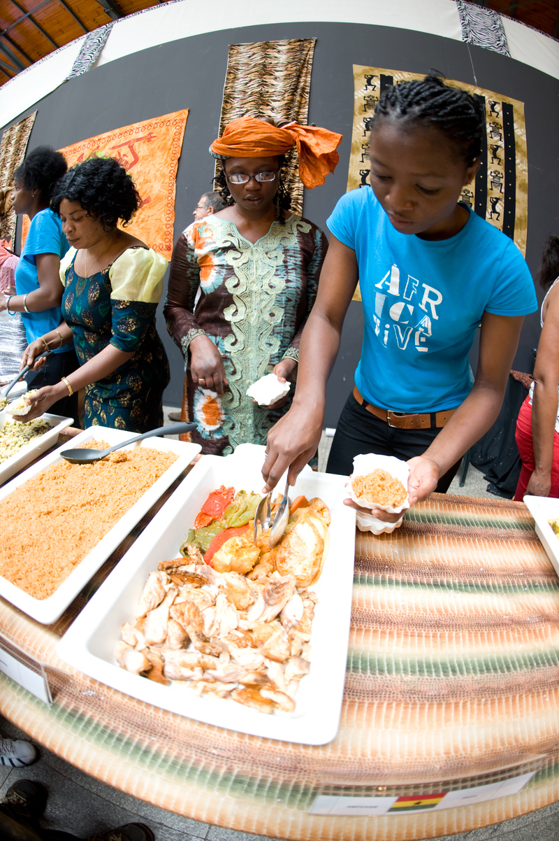 5.  Rincón Gastronómico en la Fiesta África Vive