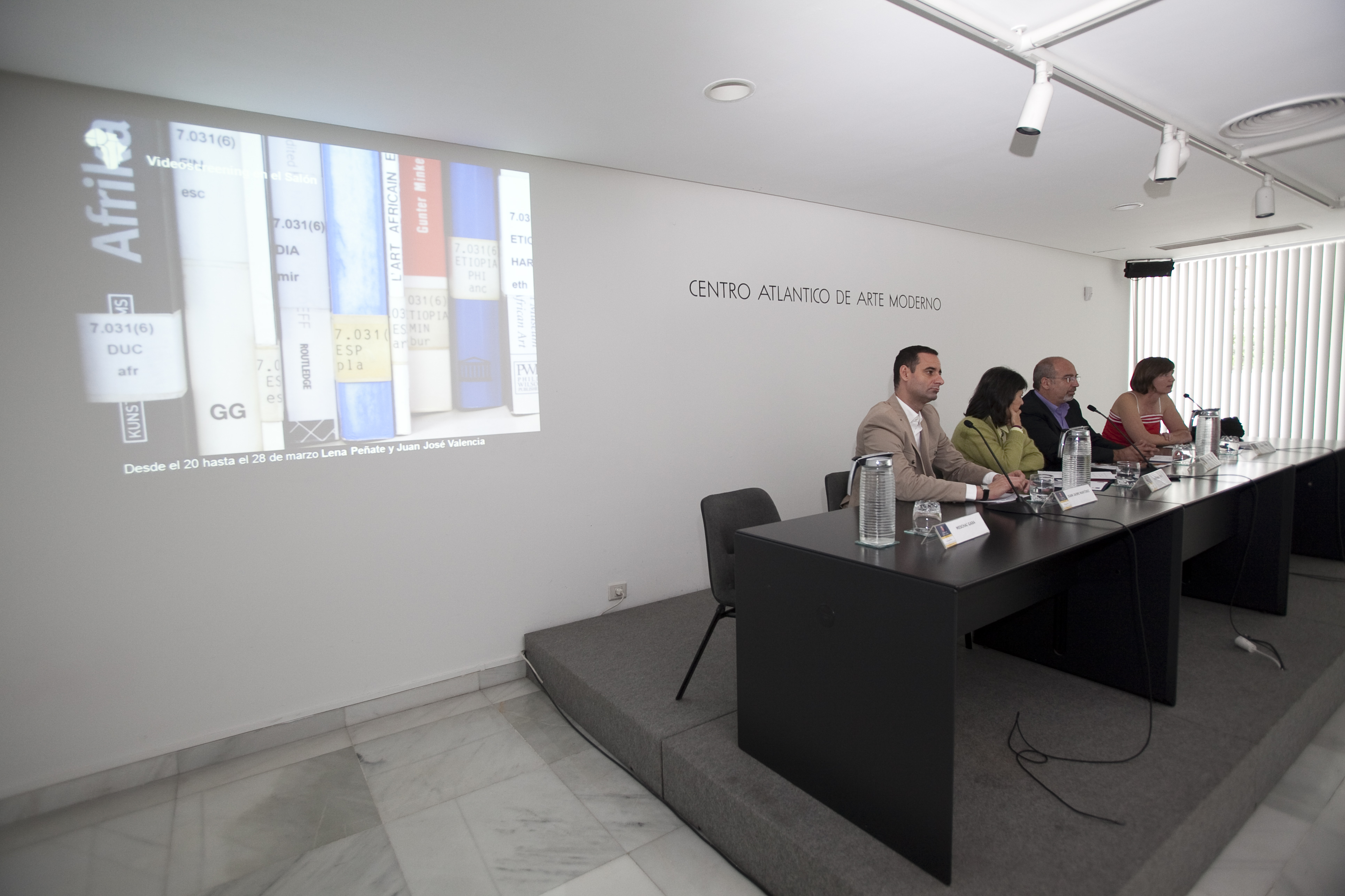 5. Presentación de la exposición en el CAAM