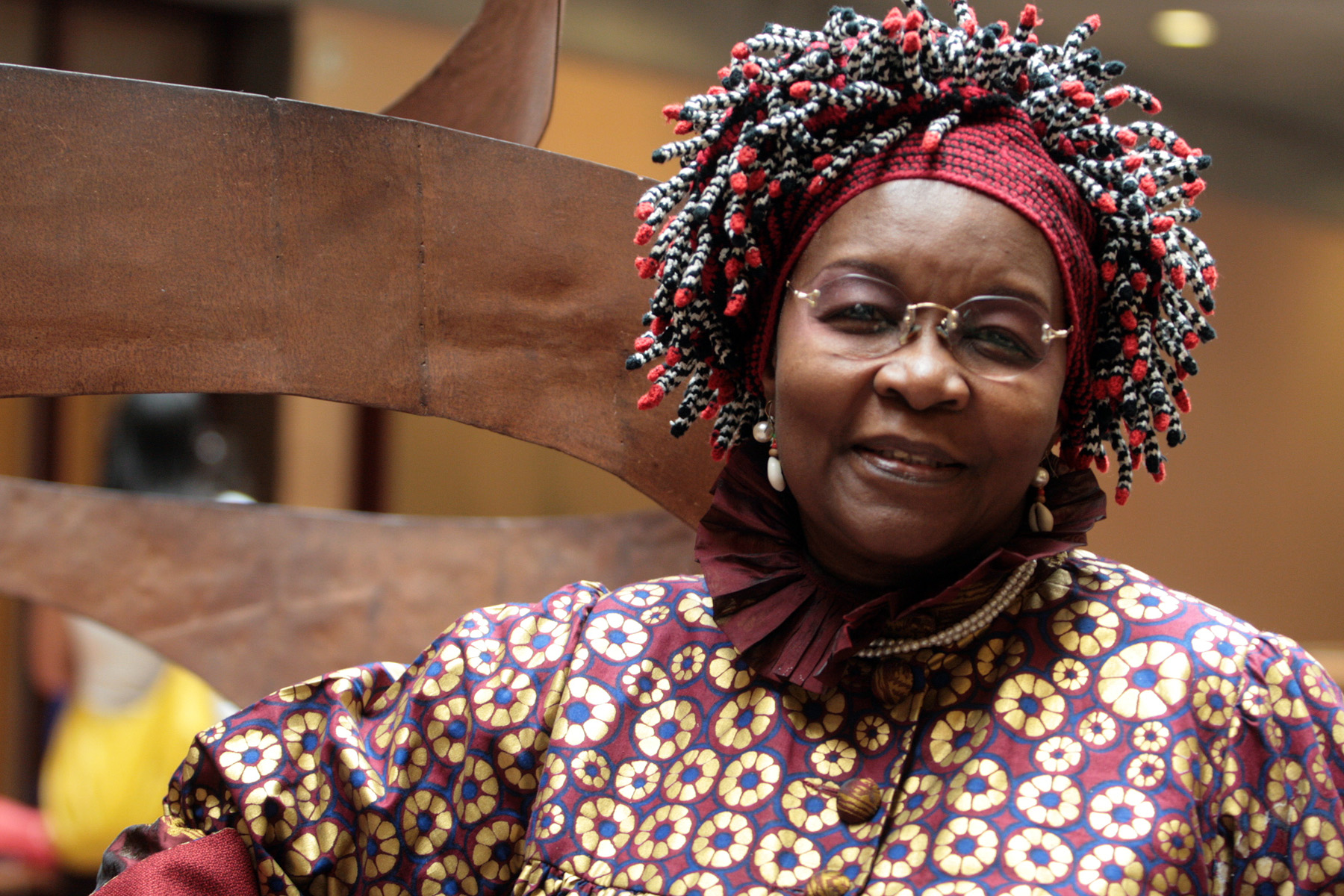 7. Alice NKom, presidenta de la asociación para la defensa de presos homosexuales (ADEFHO)