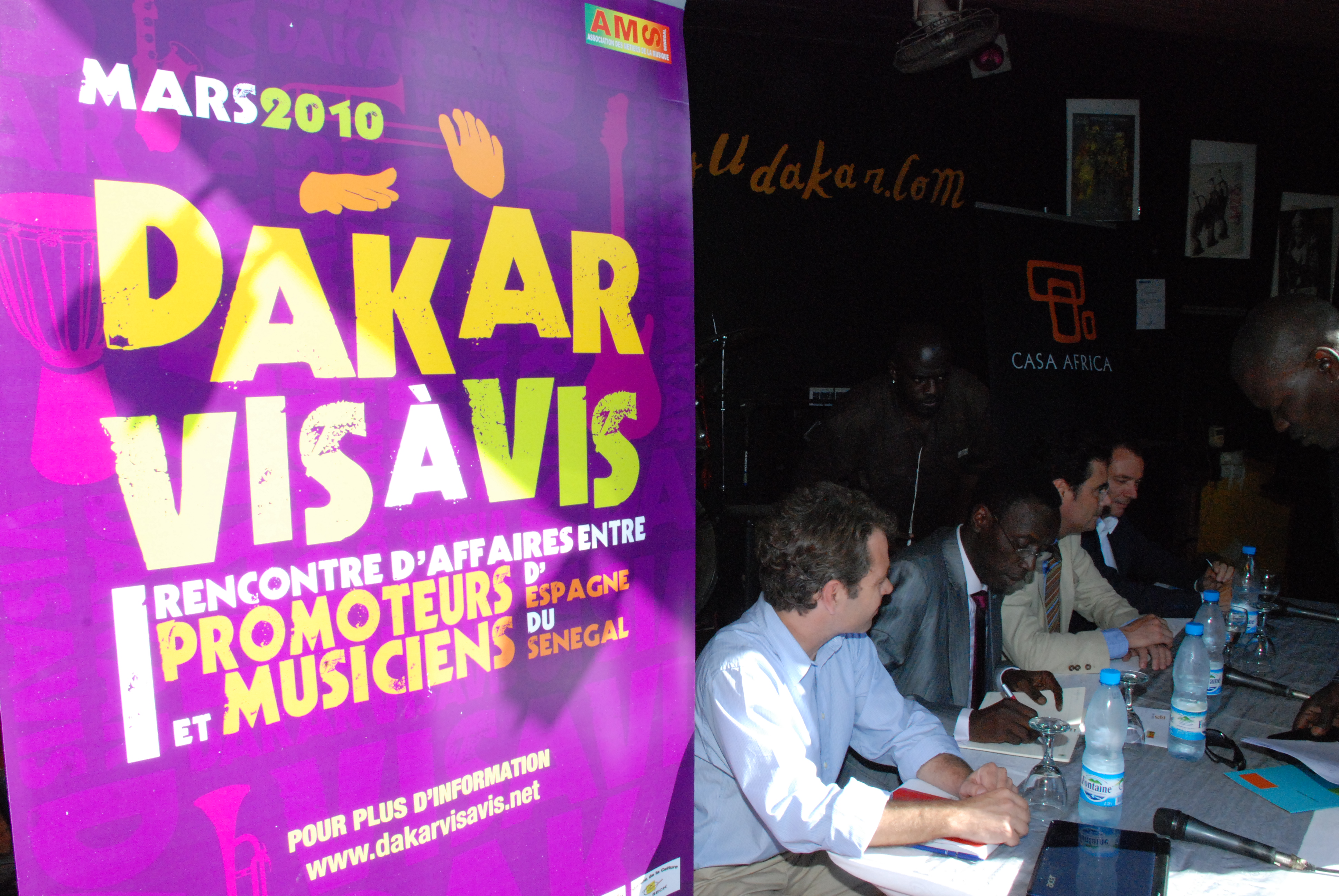 1. Rueda de prensa. Presentación de Dakar vis a vis