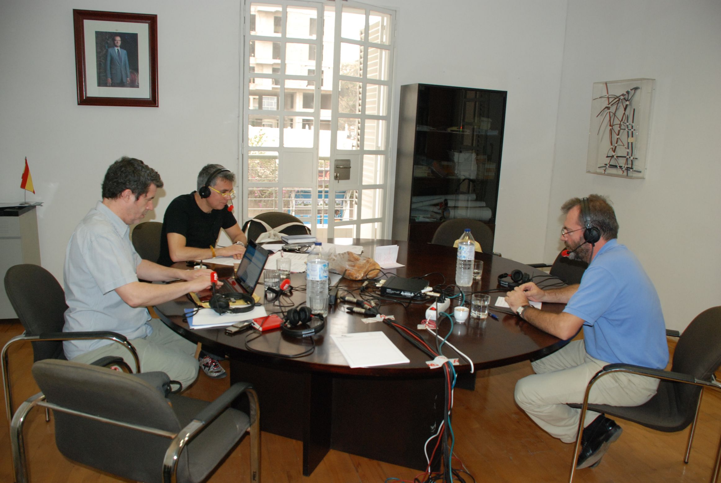 6. Grabación del programa de radio En dias como hoy de RNE