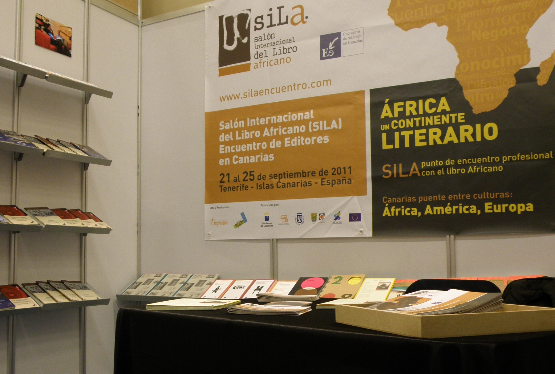 3. Stand del Salón Internacional del Libro Africano (SILA)