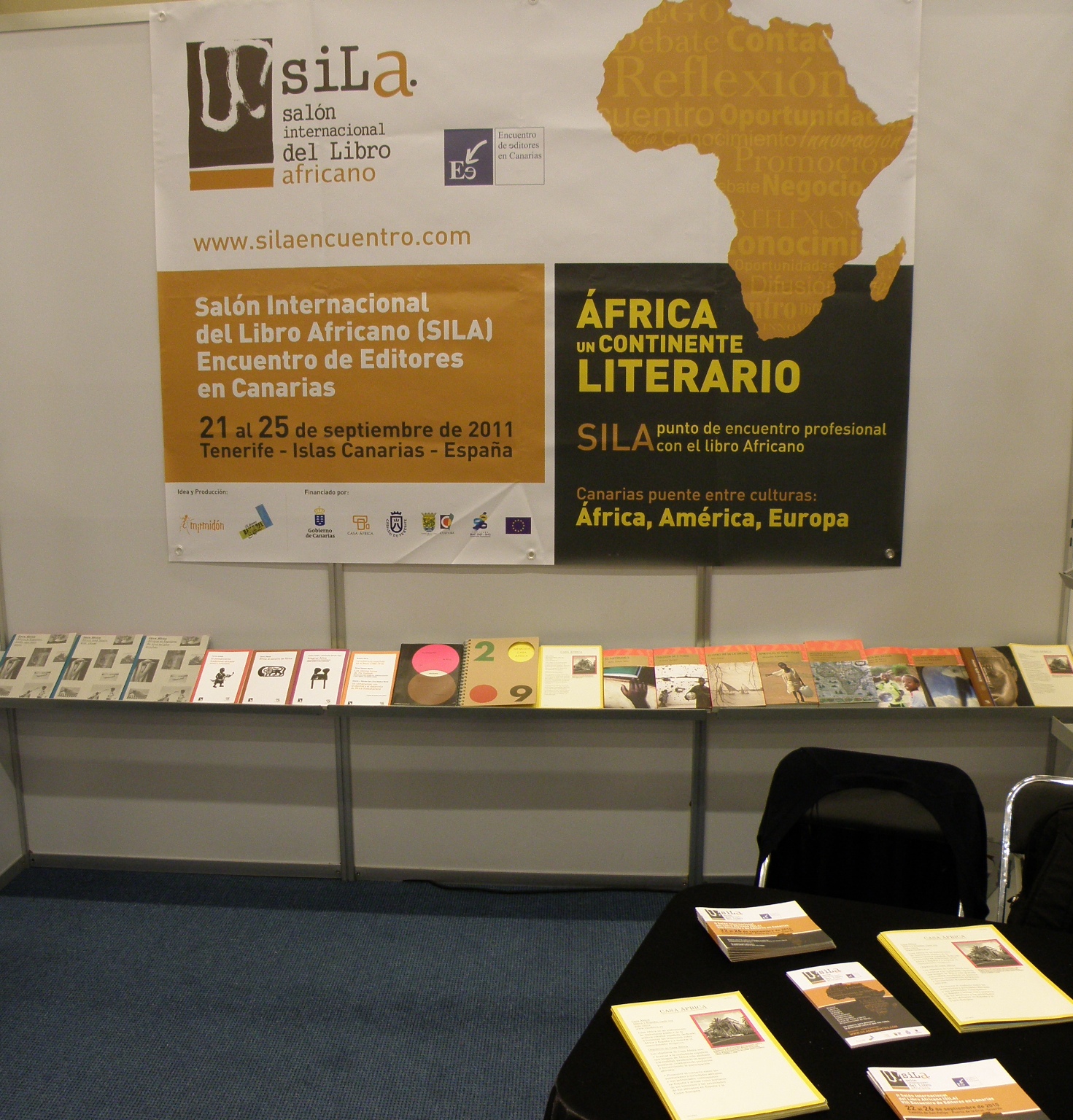 4. Stand del Salón Internacional del Libro Africano (SILA)