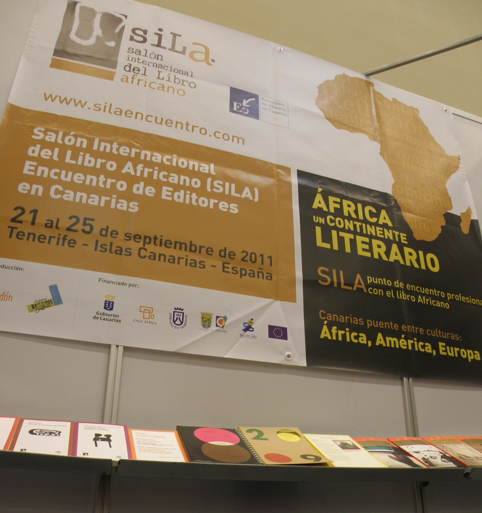 5. Stand del Salón Internacional del Libro Africano (SILA)