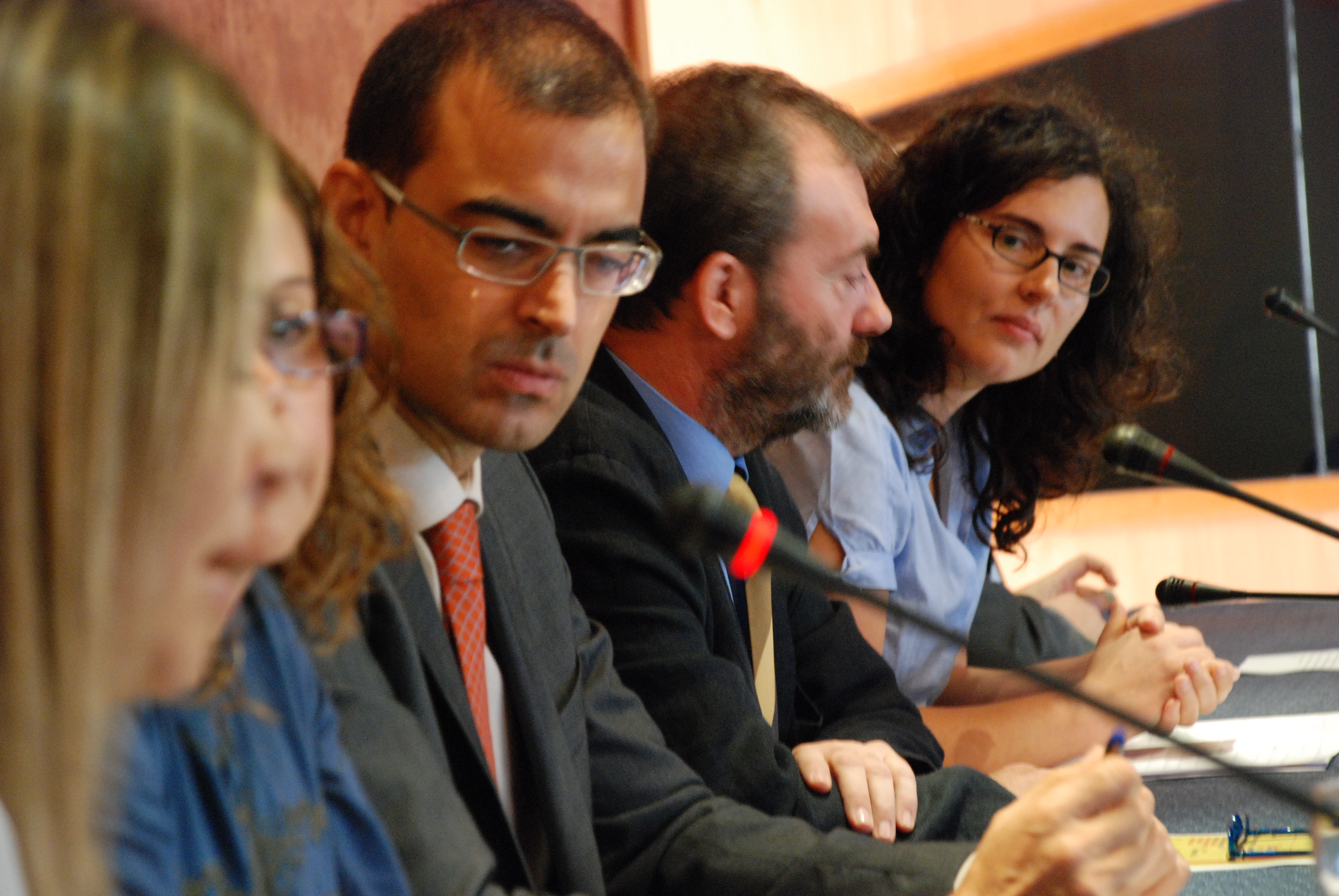 7. Pablo Martín-Carbajal, Director General de Relaciones con África del Gobierno de Canarias, Ricardo Martínez Vázquez, Director General de Casa África y Eva Sarto Vicepresidenta de la Coordinadora de ONGD de España,