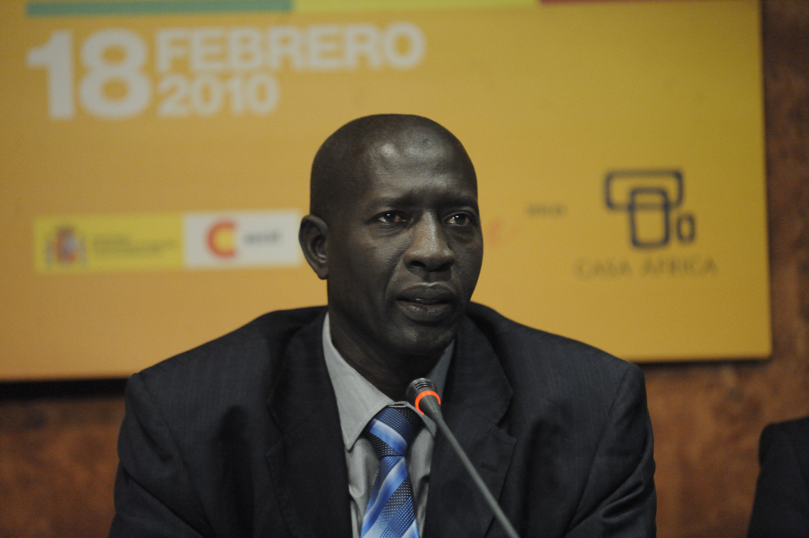 9. José Monedero, Jefe de Área de Microfinanzas AECID y Tafsir Mbaye, director de Microfinanzas, Ministerio de la Familia