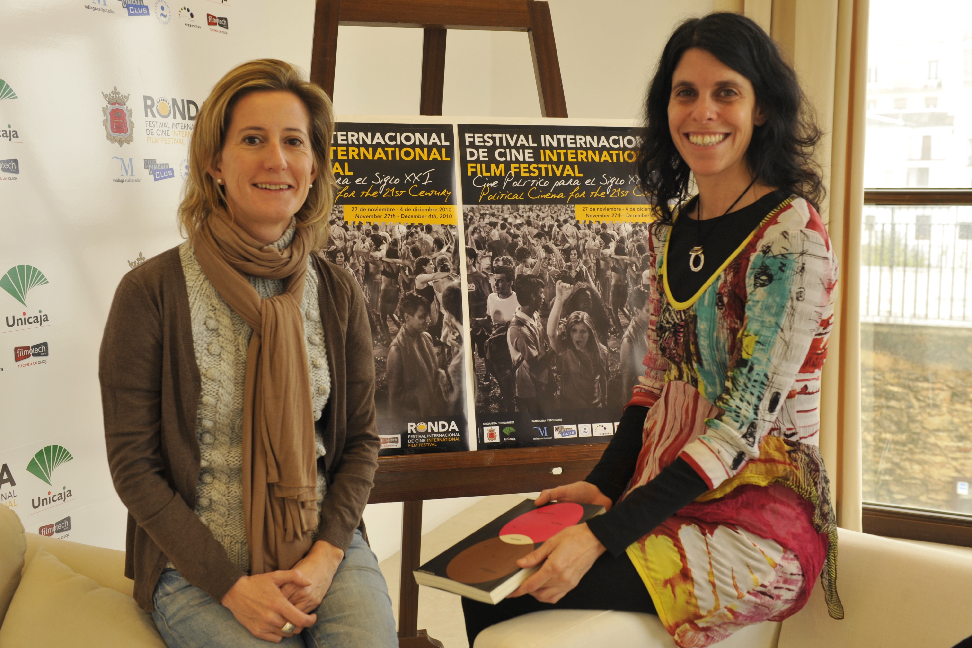 1. Pilar Baquero y Guadalupe Arensburg -autora del libro-