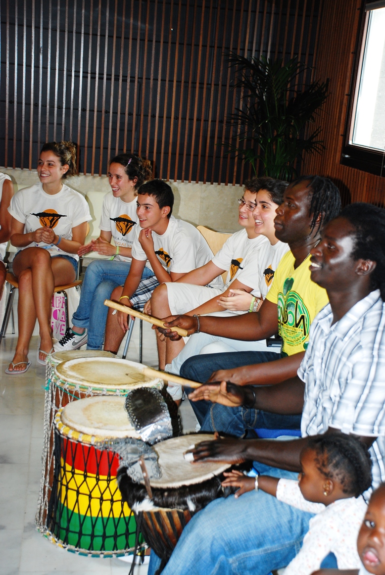 10. Jóvenes del proyecto África Andando en su visita a Casa África