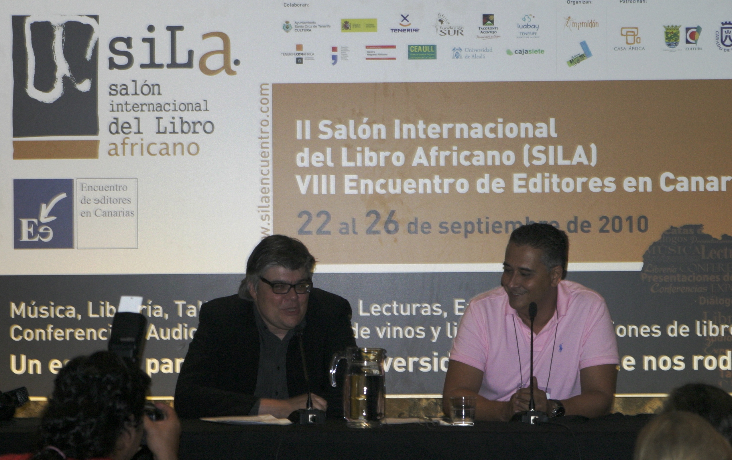 5. Álvaro Marcos, escritor y Alfonso González Jérez, periodista