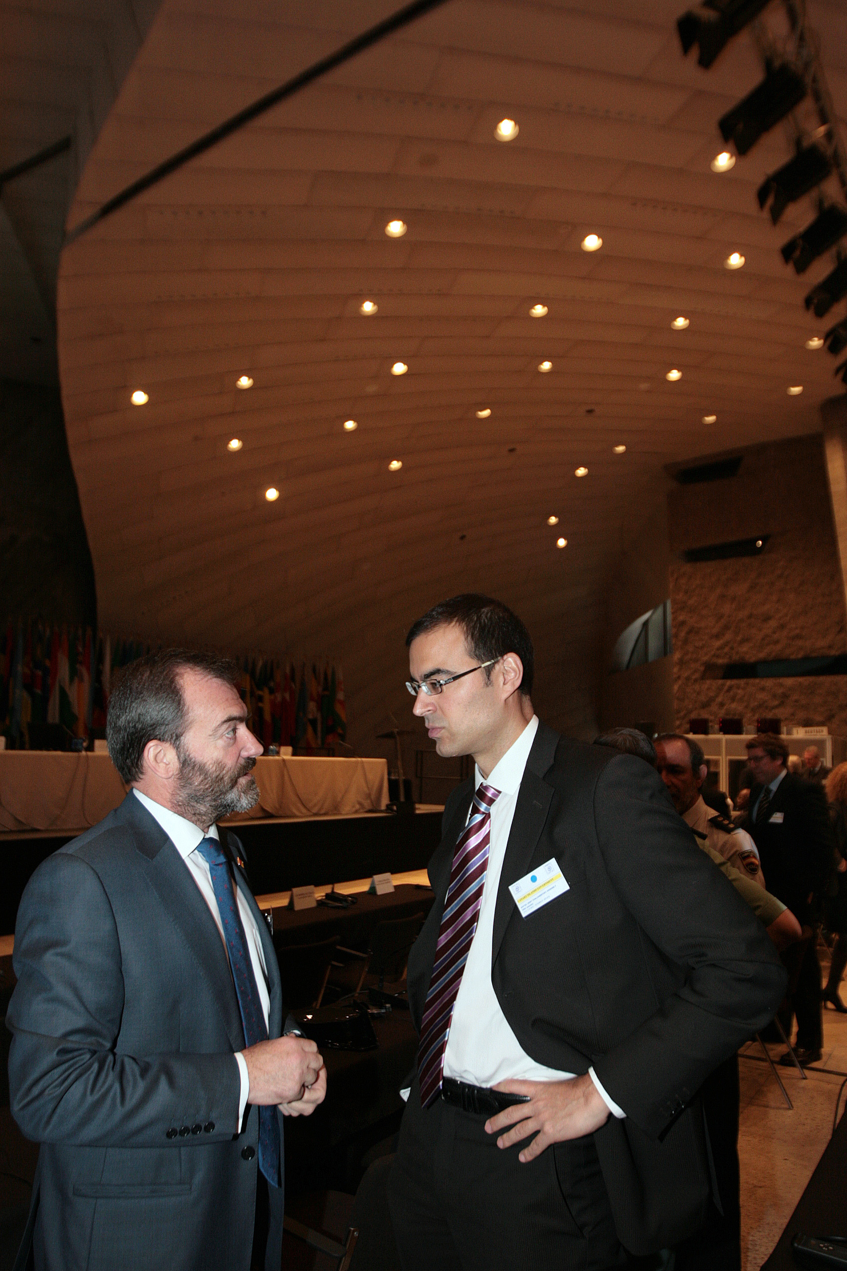 2. Ricardo Martínez -Director General de Casa África- y Pablo Martín-Carbajal -Director General de Relaciones con África del Gobierno de Canarias-