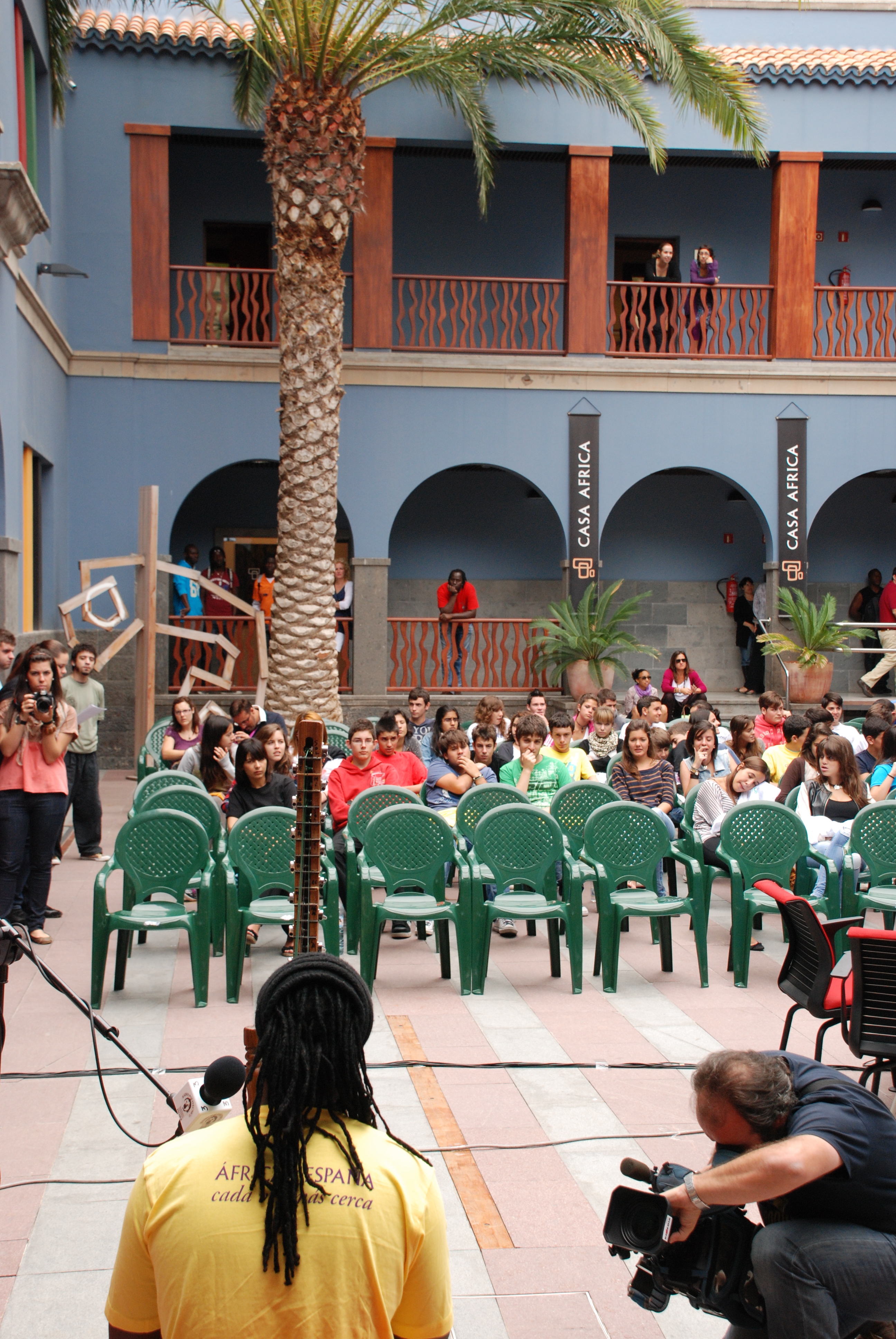 3. Actuación de músico de kora