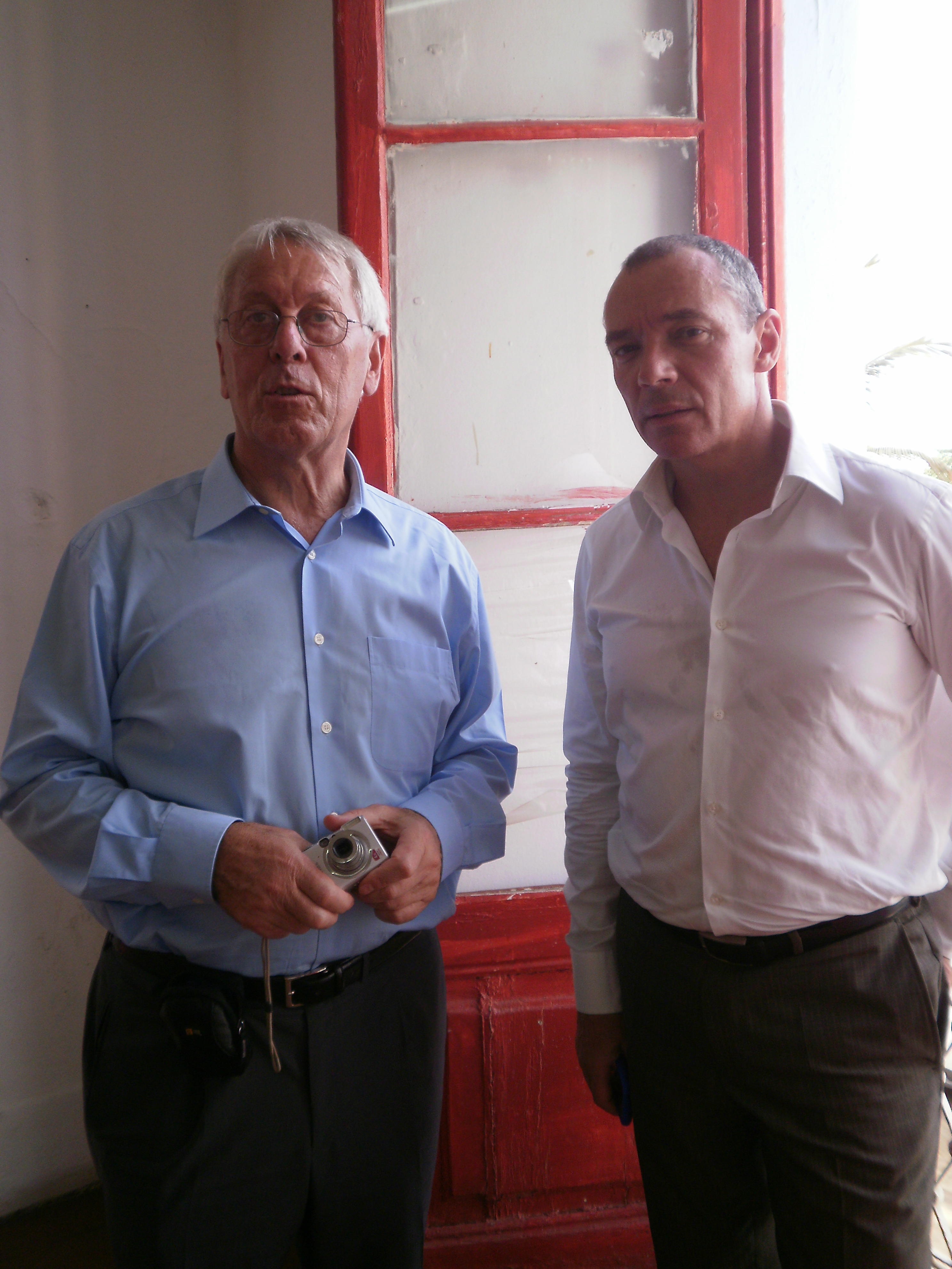 10. Luis Padilla, Secretario General de Casa África y José María Castroviejo y Bolíbar, Embajador de España en Luanda