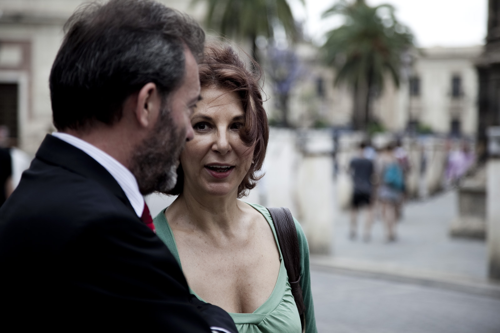 11. Ricardo Martínez Vázquez, Director General de Casa África y Paz Sánchez Zapata, Directora General de Cultura del Ayuntamiento de Sevilla