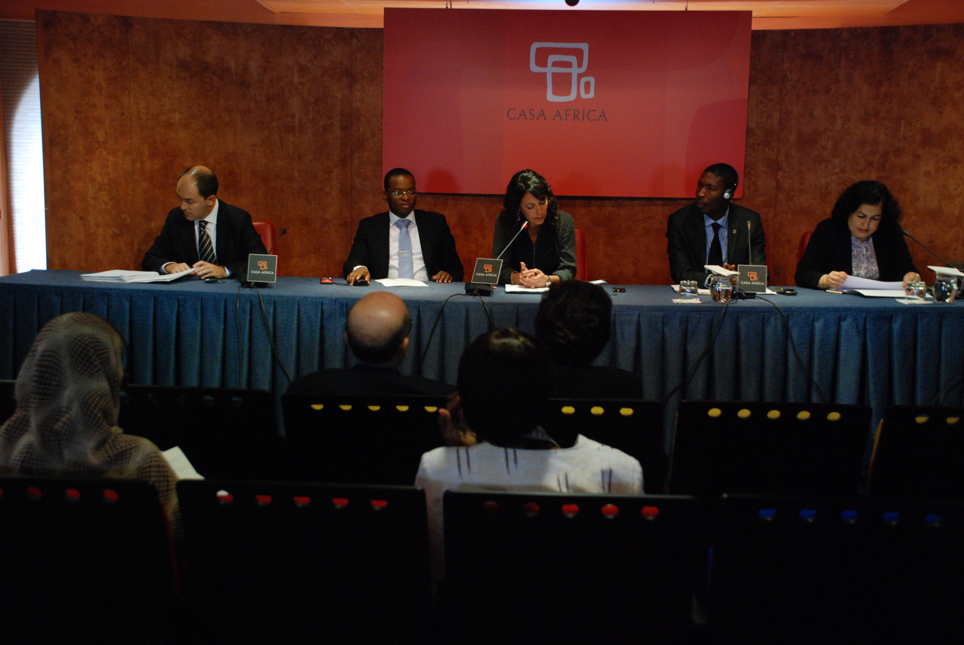 22. Jaime Requena Juliani, Carolina Déniz de León, Viceconsejera de Justicia y Segurida y Naziha Harrak