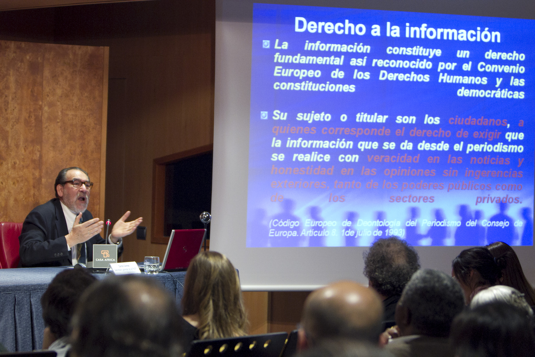 29. Dardo Gómez, Secretario General de la FeSP