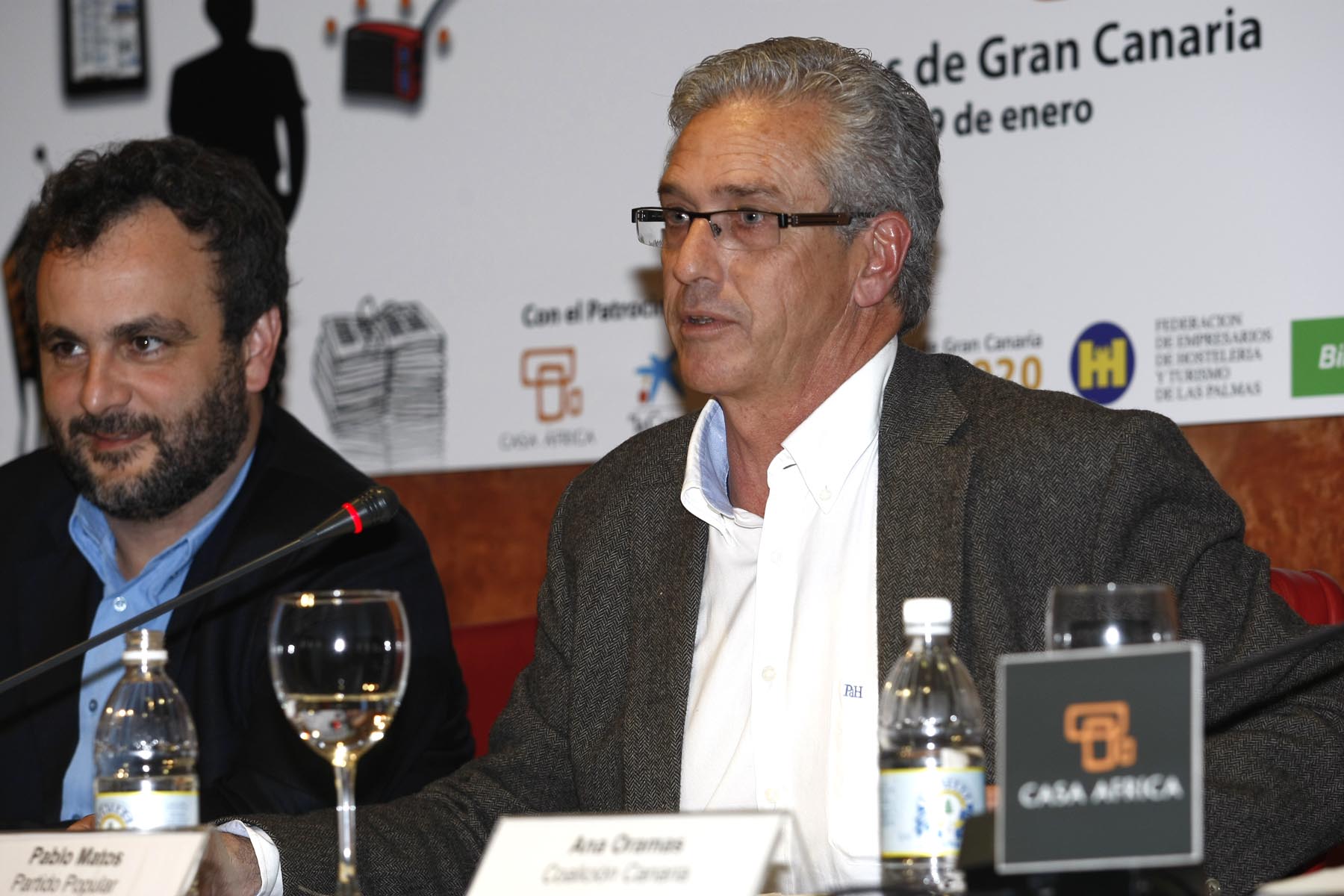 56. Juan García Luján, periodista y Pablo Matos (PP)