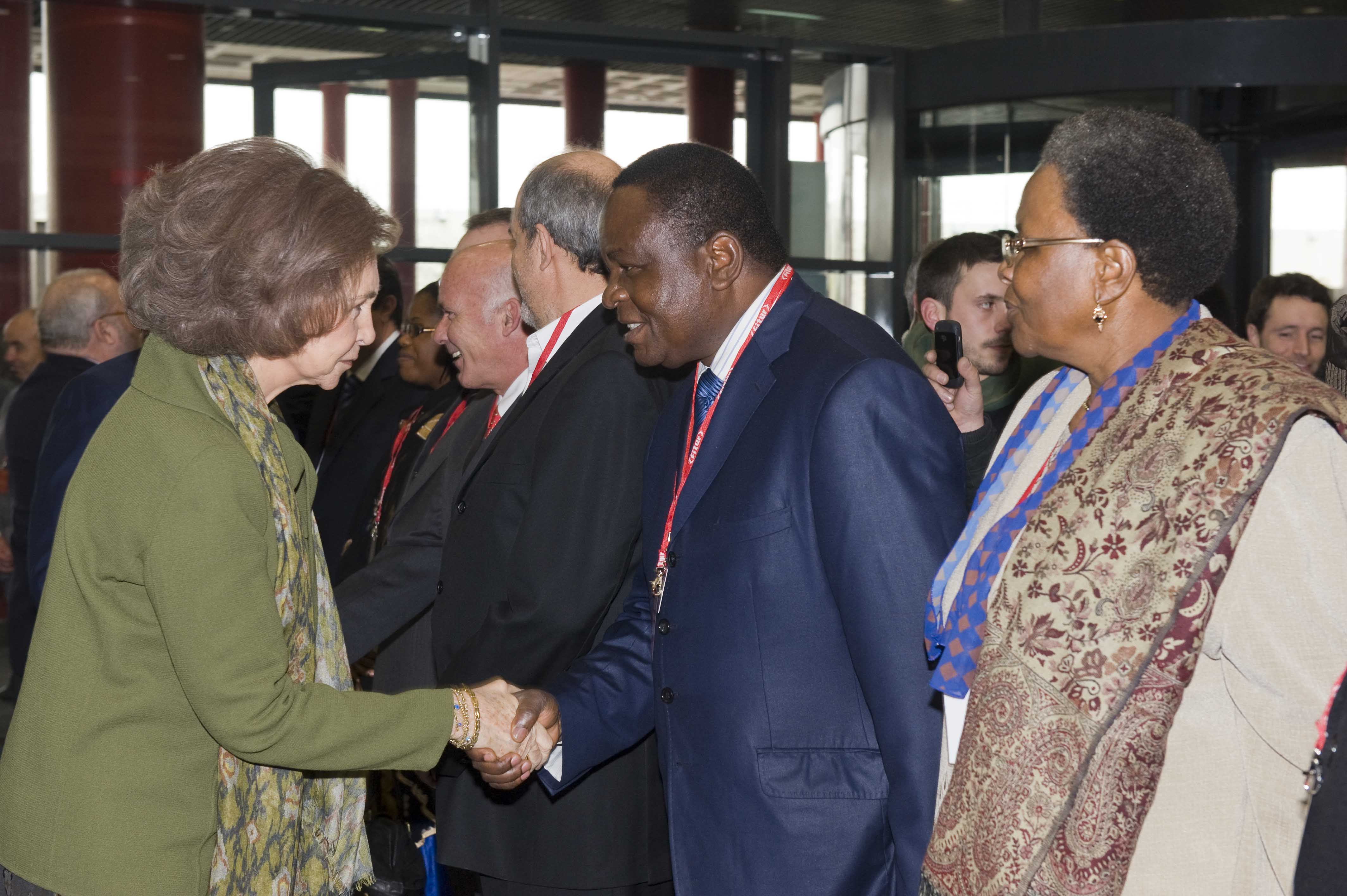 1. Recepción de S.M. la Reina Doña Sofía en la inauguración de Investour 2011