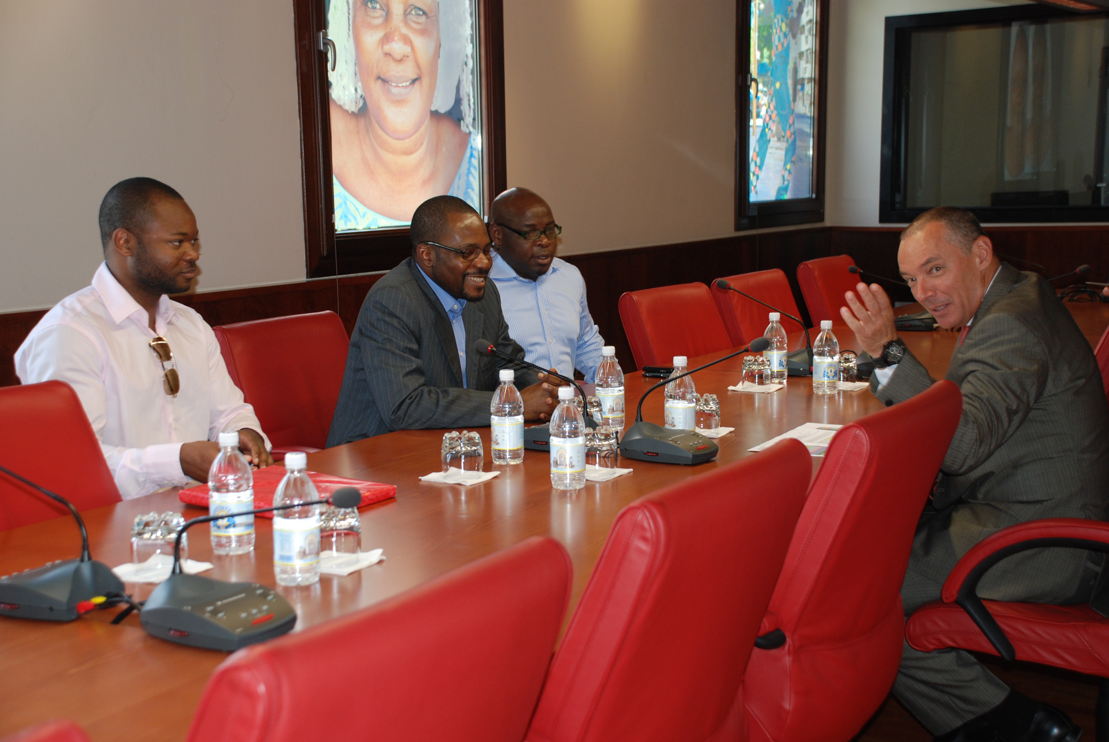 18. Visita Institucional a la sede de Casa África de Gabriel Mbega Obiang Lima,  Ministro Delegado de Minas, Industrias y Energía de Guinea Ecuatorial