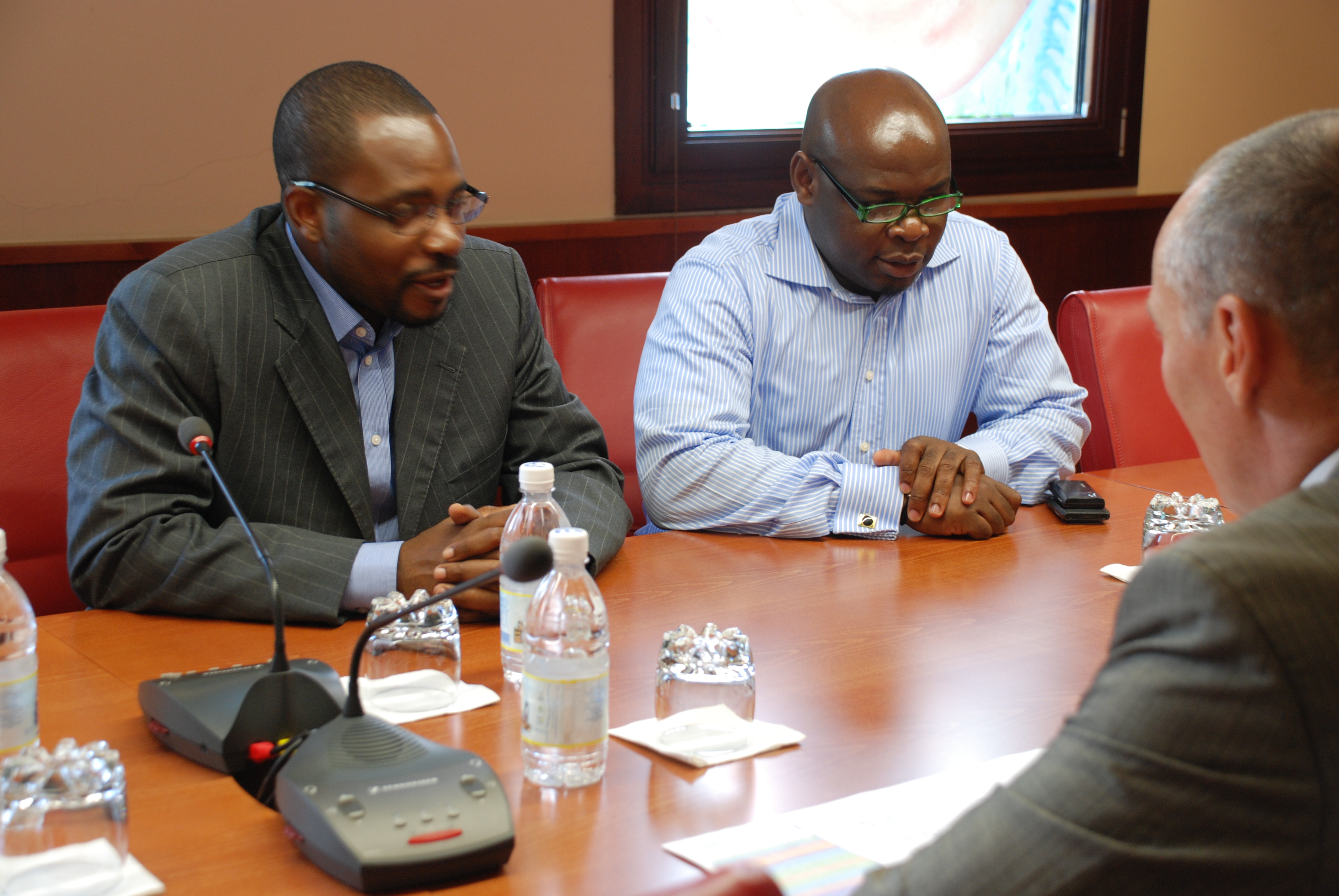 21. Visita Institucional a la sede de Casa África de Gabriel Mbega Obiang Lima,  Ministro Delegado de Minas, Industrias y Energía de Guinea Ecuatorial