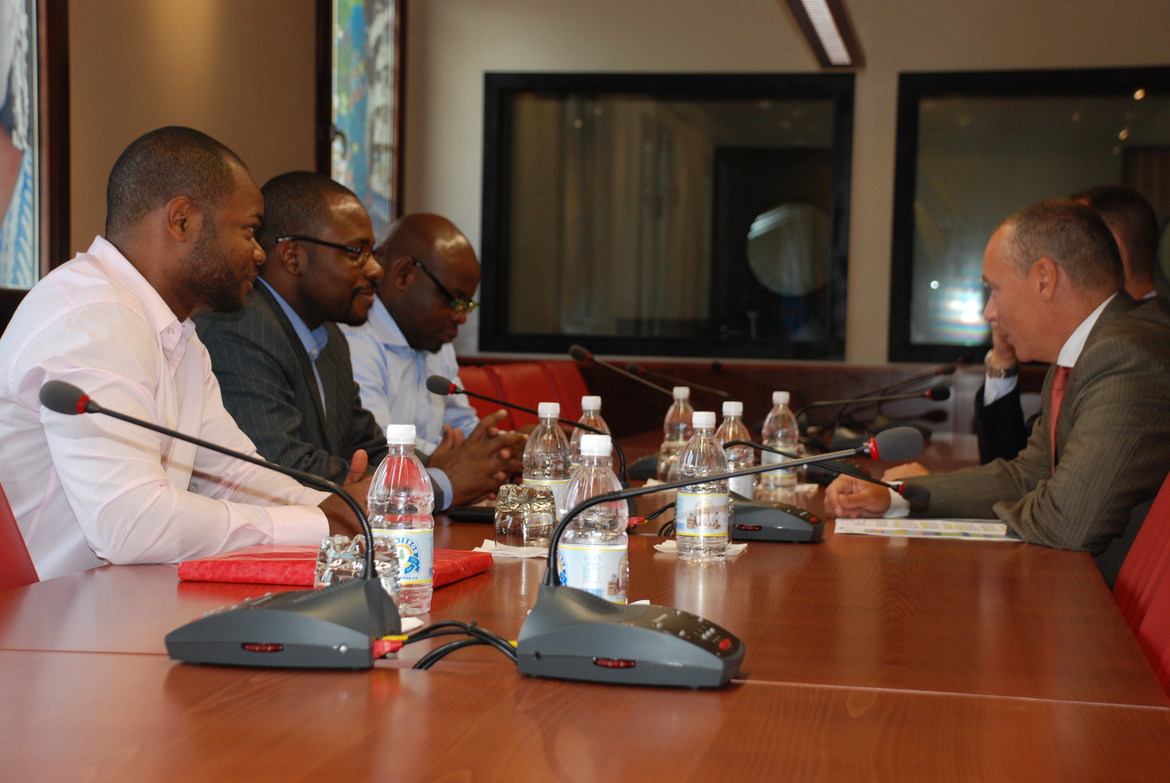 27. Visita Institucional a la sede de Casa África de Gabriel Mbega Obiang Lima,  Ministro Delegado de Minas, Industrias y Energía de Guinea Ecuatorial