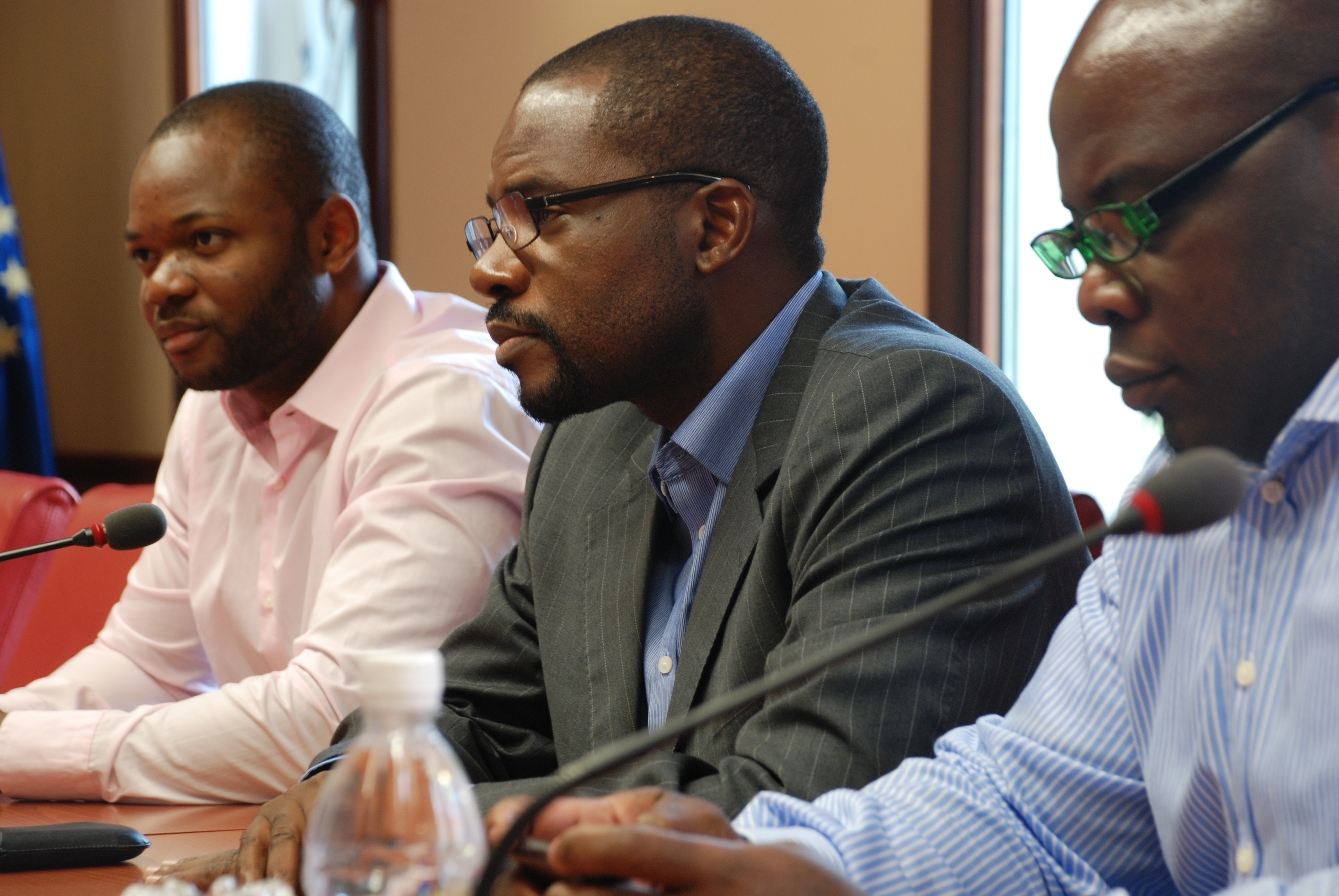 33. Visita Institucional a la sede de Casa África de Gabriel Mbega Obiang Lima,  Ministro Delegado de Minas, Industrias y Energía de Guinea Ecuatorial